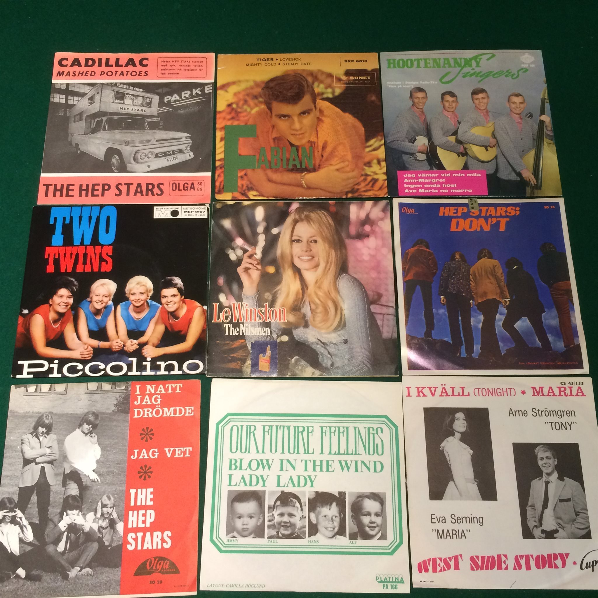 Omslagsbild för skivan 31 st SVENSKA SINGLAR se bilder