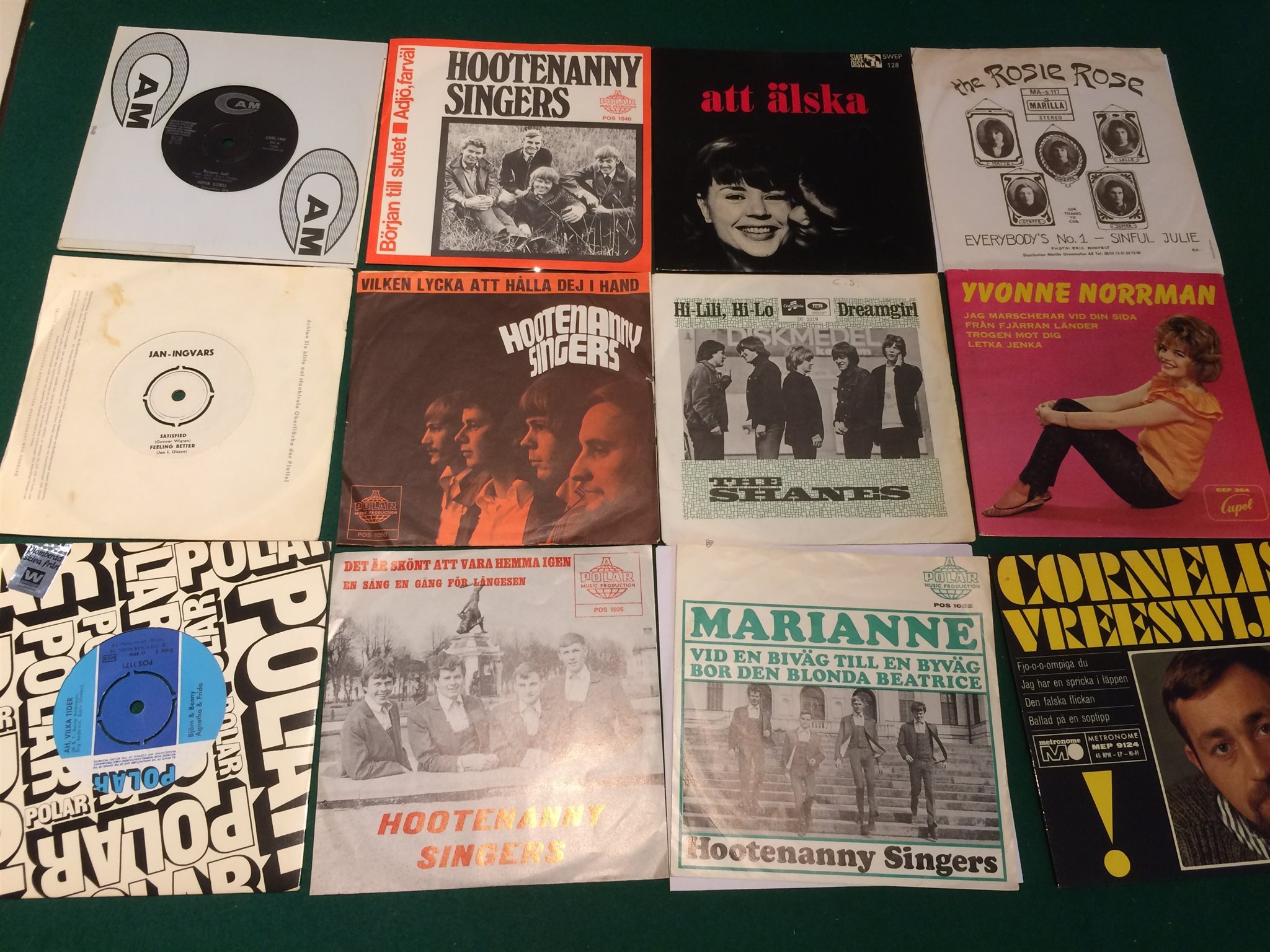 Omslagsbild för skivan 31 st SVENSKA SINGLAR se bilder