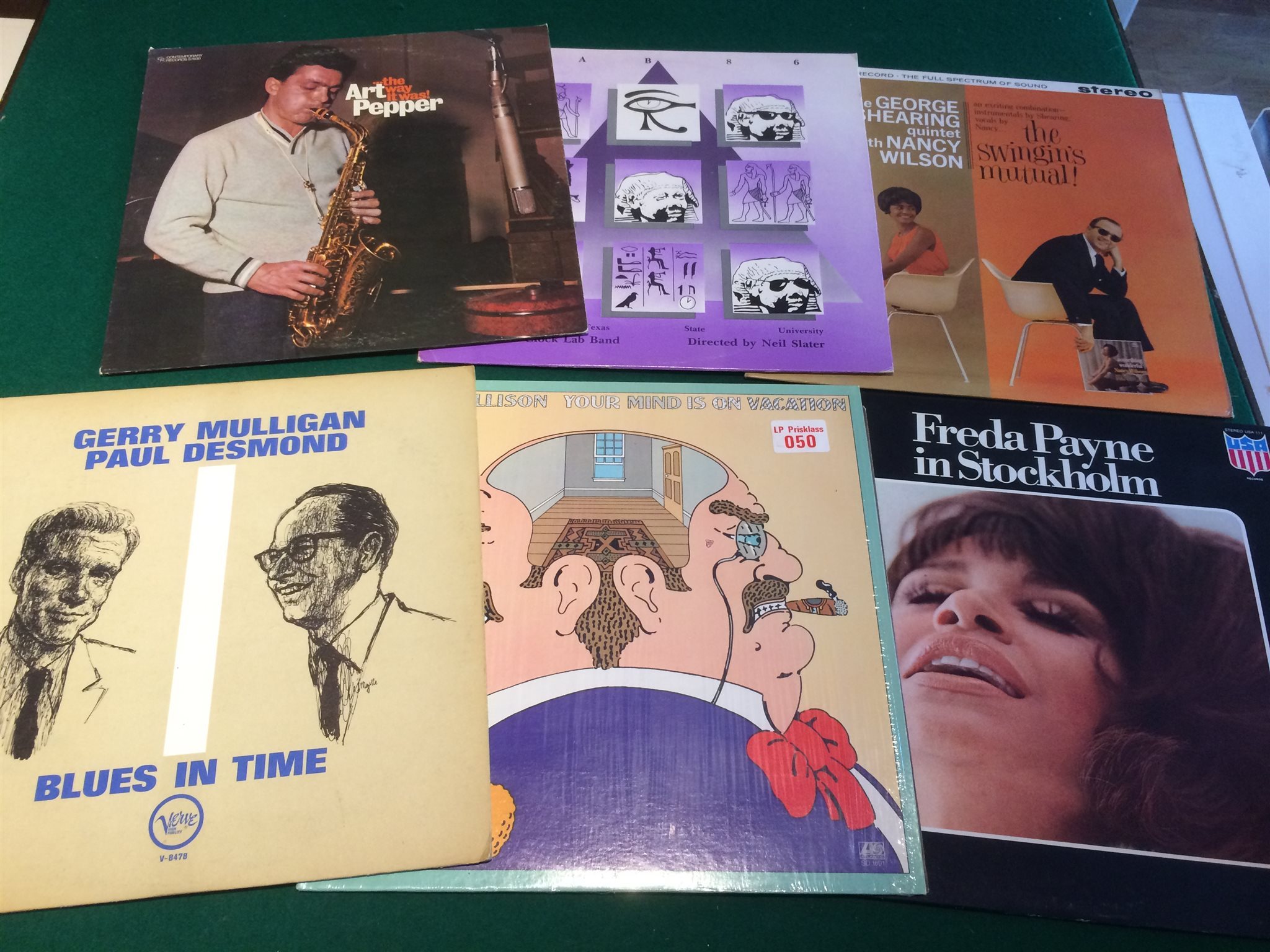 Omslagsbild för skivan 20 st JAZZ LP CHICK COREA Billie Holiday se bilder 