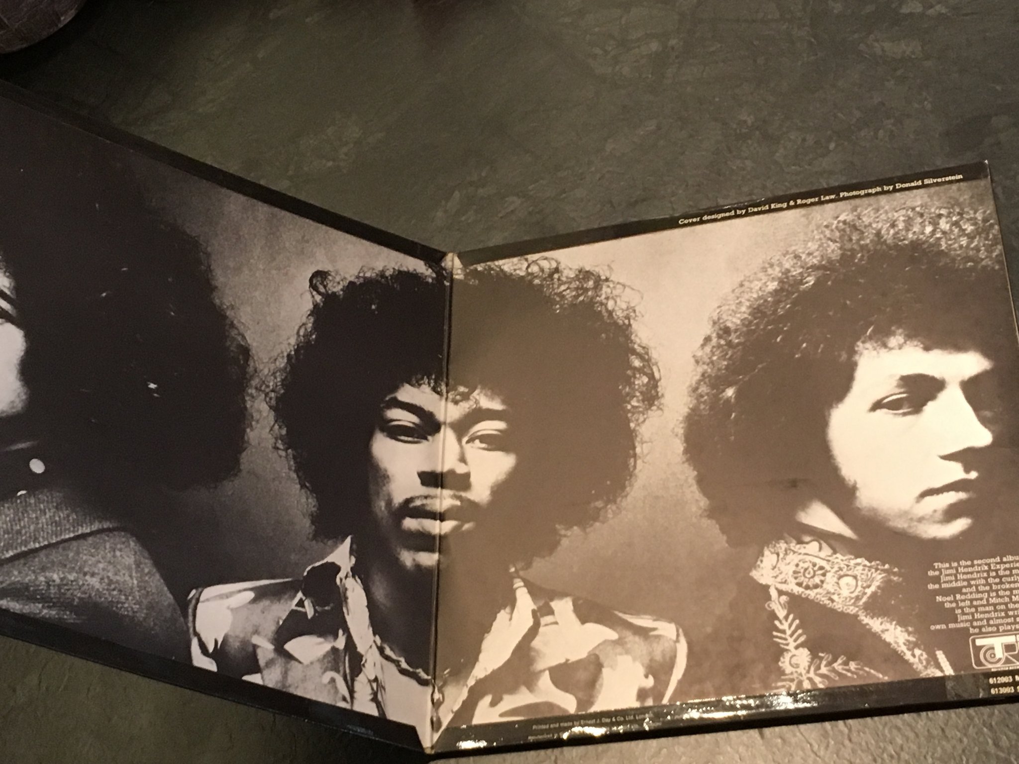 Omslagsbild för skivan THE JIMI HENDRIX EXPERIENCE axis: bold as love LP -67 UK TRACK 613 003 original