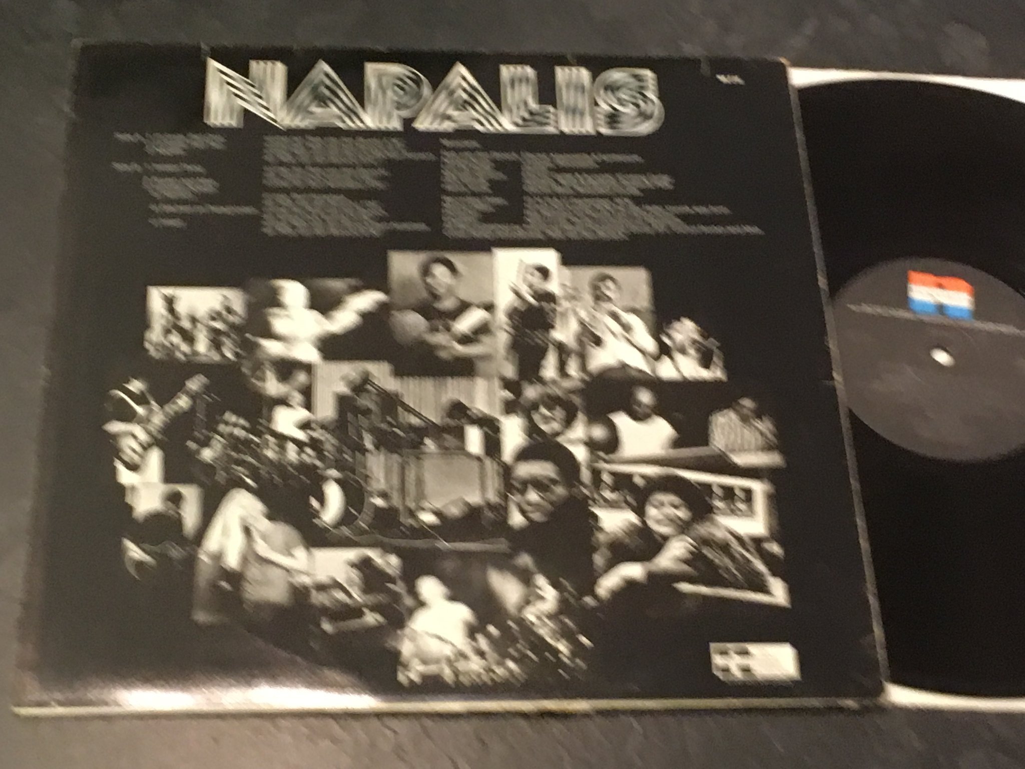 Omslagsbild för skivan NAPALIS s/t LP -76 Hol NEGRAM NK 216