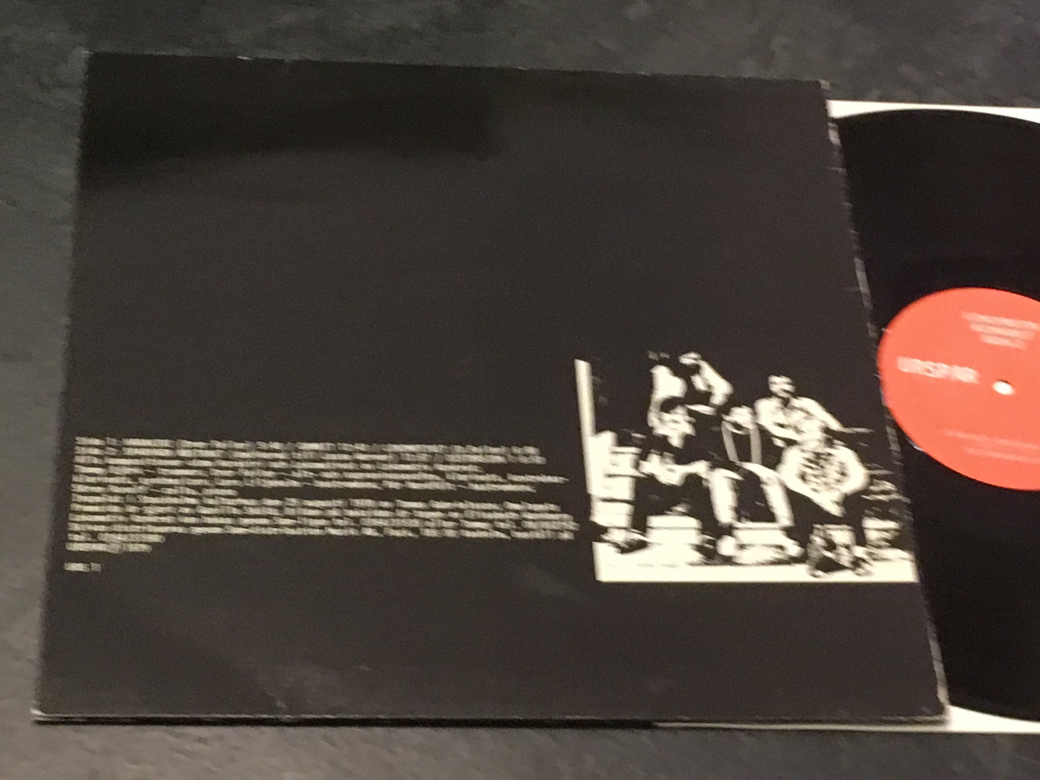 Omslagsbild för skivan LOKOMOTIV KONKRET Stockholm Augusti 1978 LP -79 Swe URSPÅR URS-1 free jazz