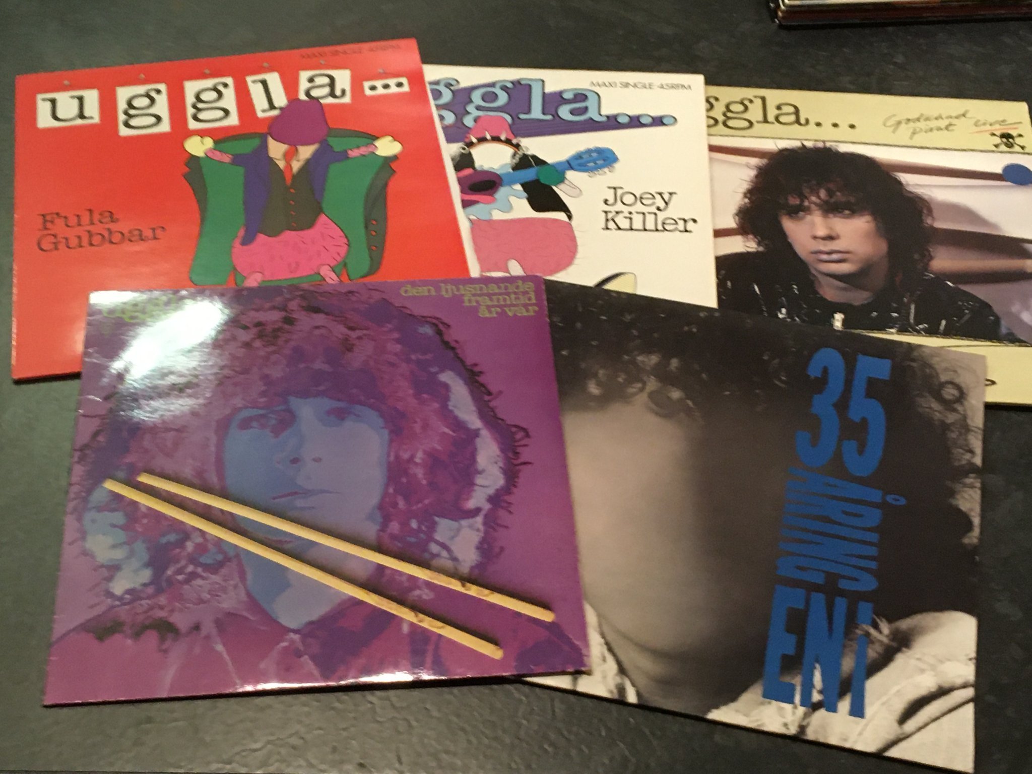 Omslagsbild för skivan 11 skivor med MAGNUS UGGLA  se bilder