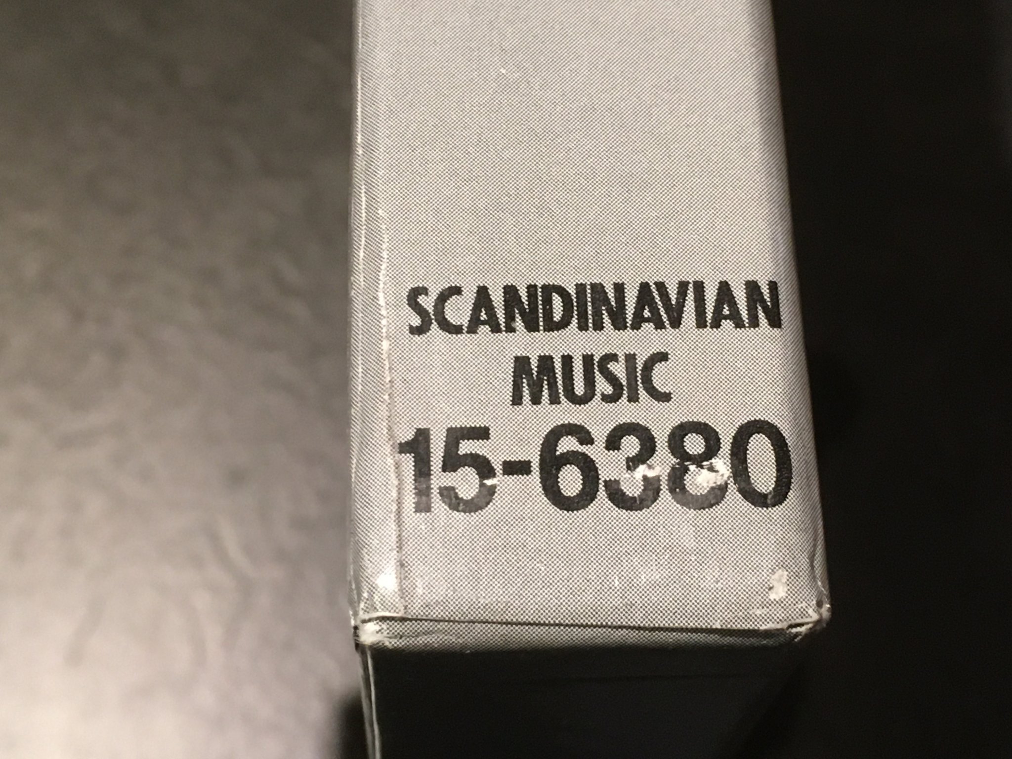 Omslagsbild för skivan EURYTHMICS 4xLP box SCANDINAVIAN  MUSIC 15-6380 very rare 