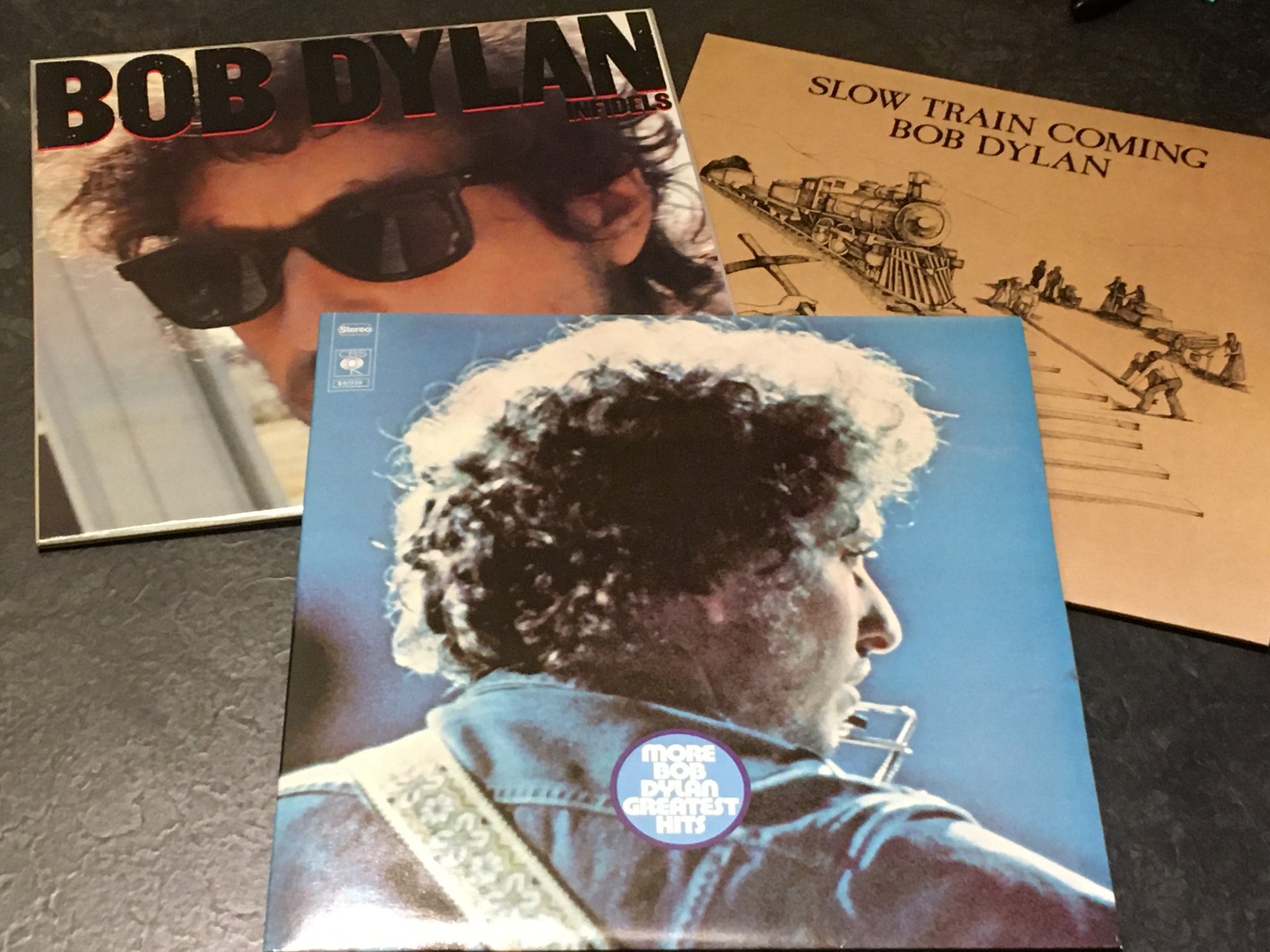Omslagsbild för skivan BOB DYLAN 3xLP box MÅNADENS BOK mega rare!!!