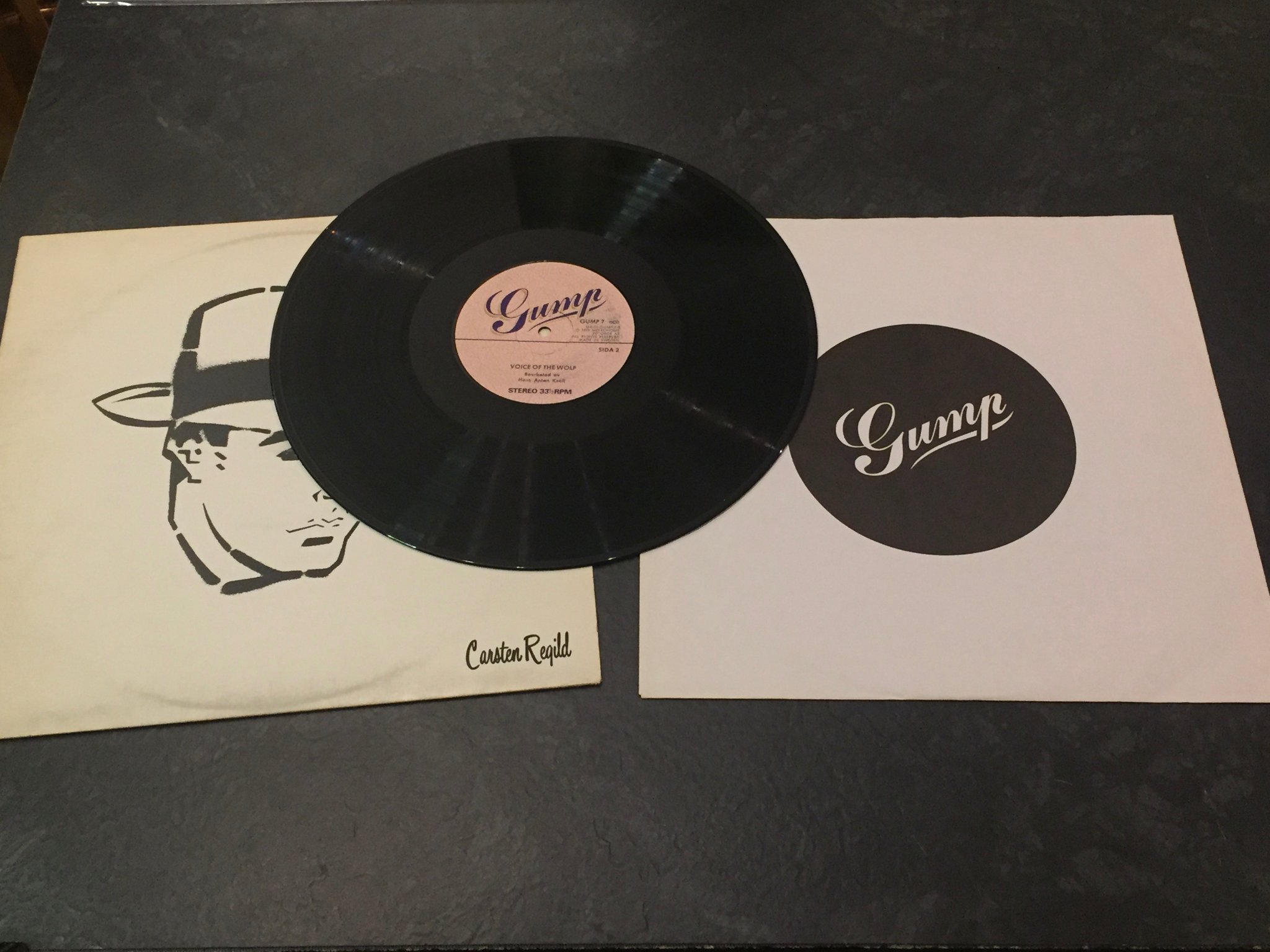 Omslagsbild för skivan VARIOUS Voice Of The Wolf LP -75 Swe GUMP 7   