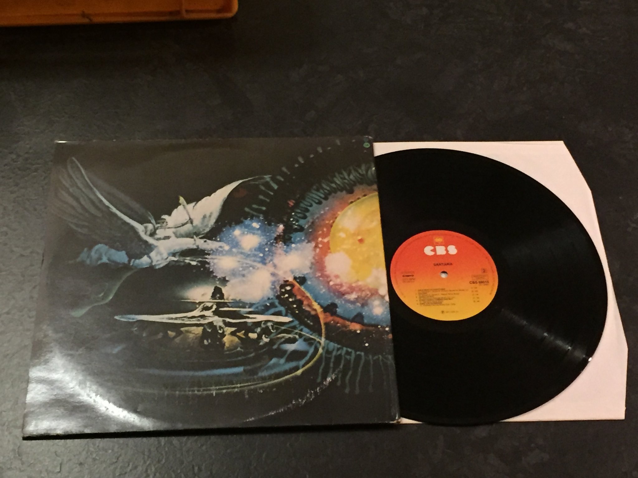 Omslagsbild för skivan SANTANA 3 LP -71 Hol. CBS 69015