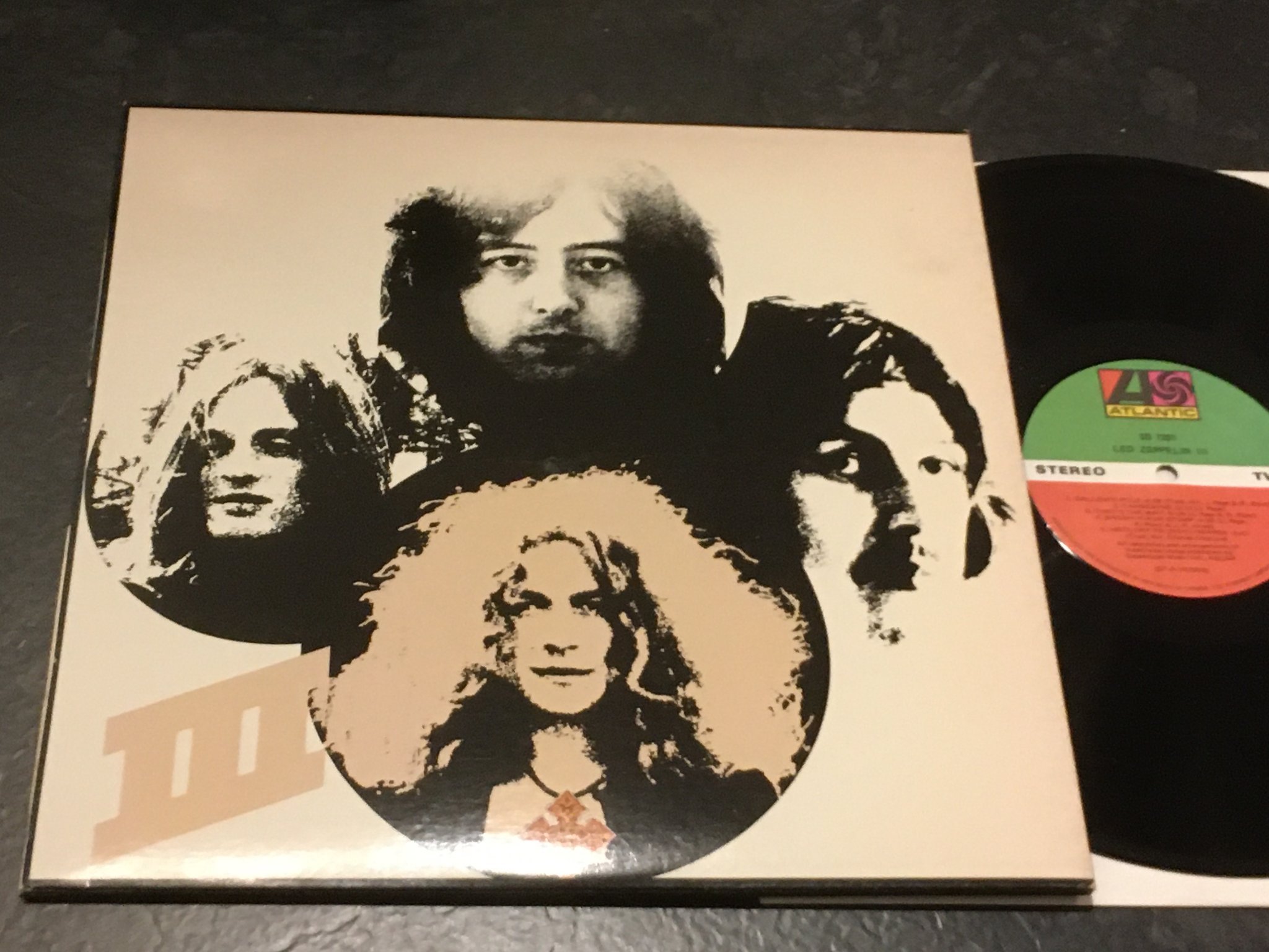 Omslagsbild för skivan LED ZEPPELIN III LP -70 Can ATLANTIC SD 7201 
