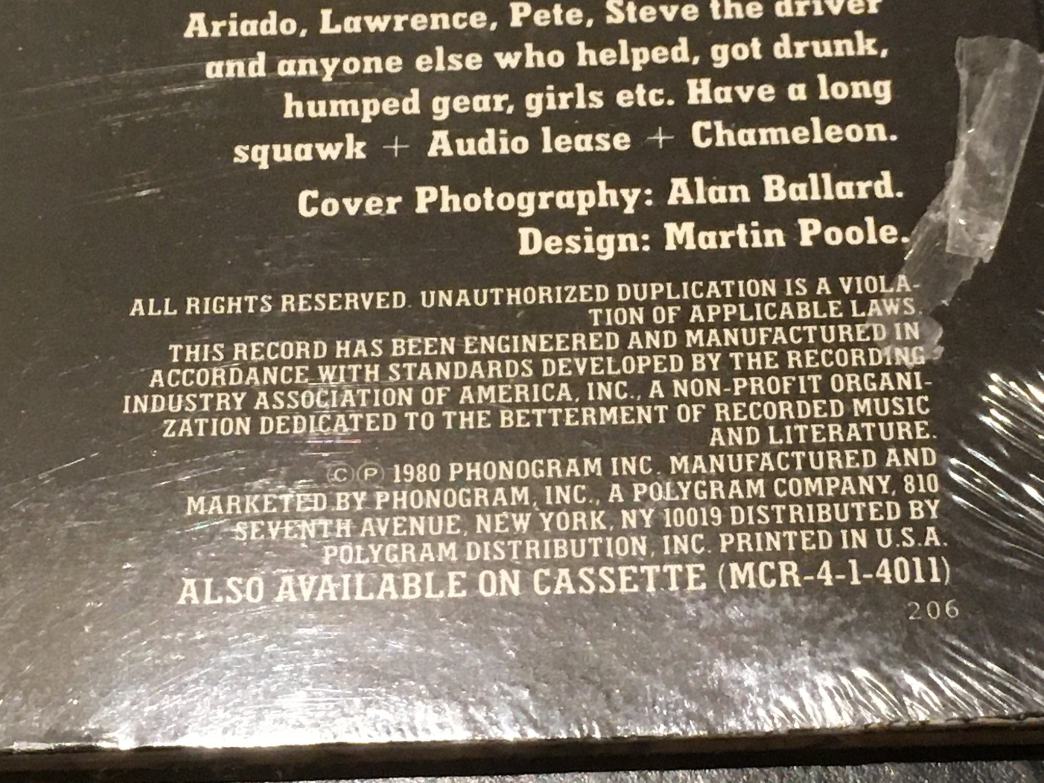 Omslagsbild för skivan MOTÖRHEAD ace of spades LP -80 US MERCURY SRM-1-4011 still sealed RARE!!!!