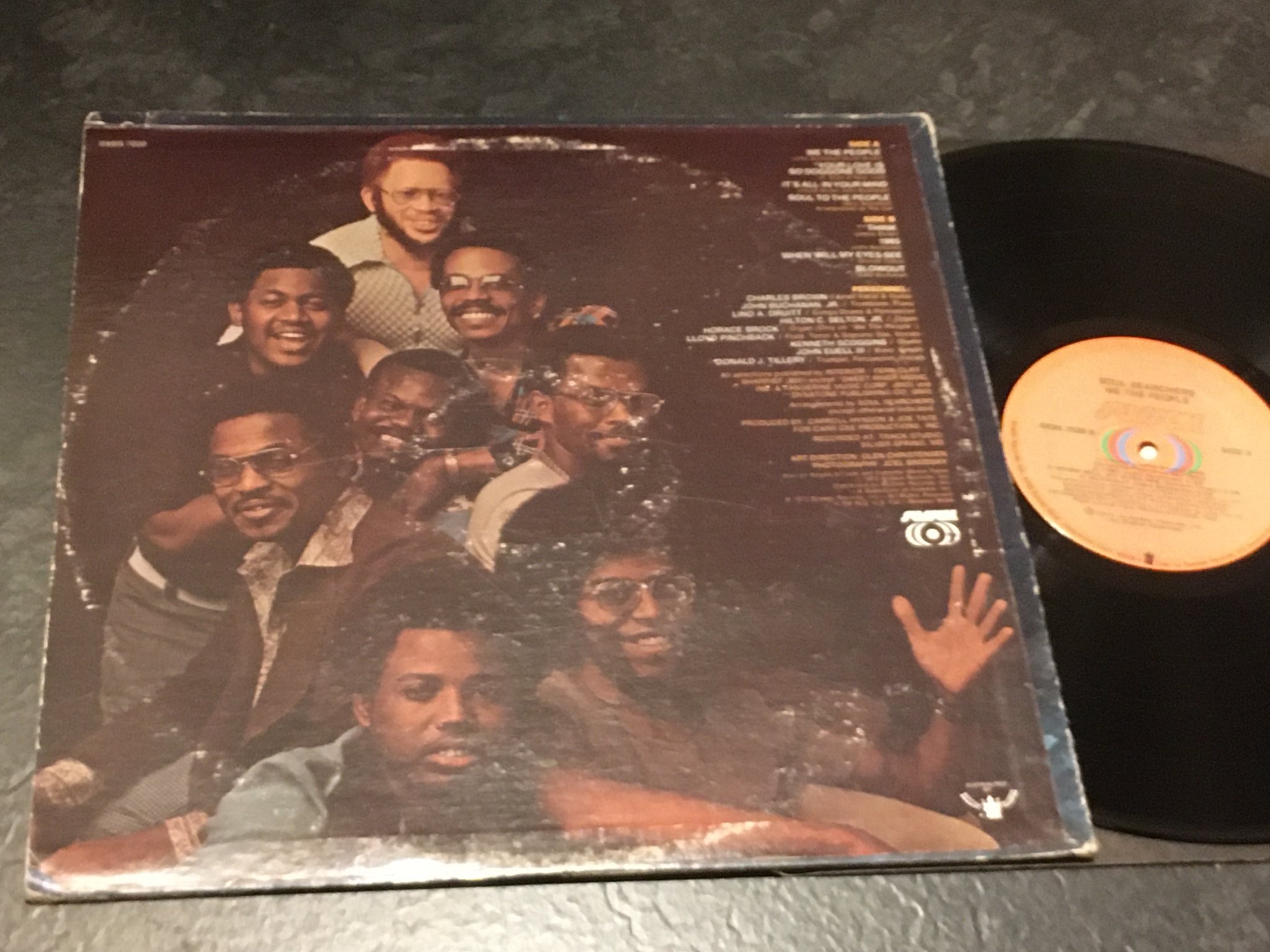 Omslagsbild för skivan SOUL SEARCHERS we the people LP -72 US SUSSEX SXBS 7020