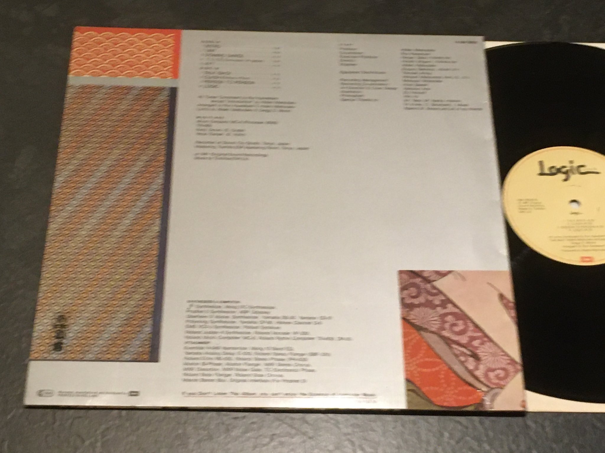Omslagsbild för skivan LOGIC SYSTEM logic LP -81 EMI 1A 064-78026