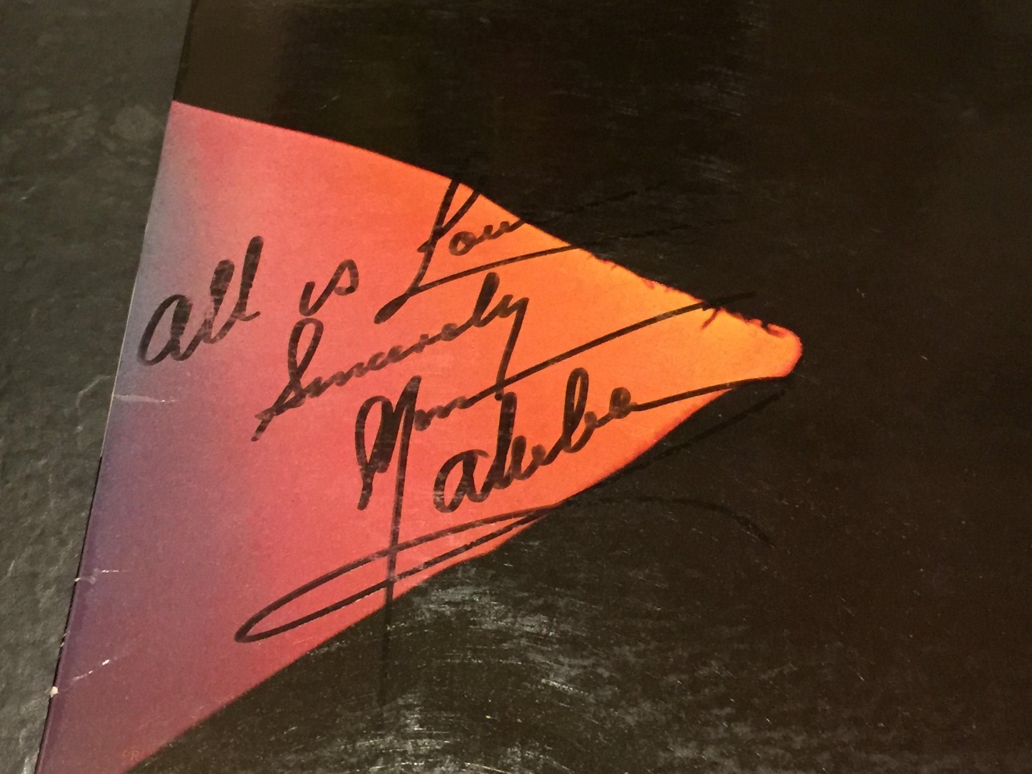 Omslagsbild för skivan MIRIAM MAKEBA Makeba! LP REPRISE RS 6310 signerad