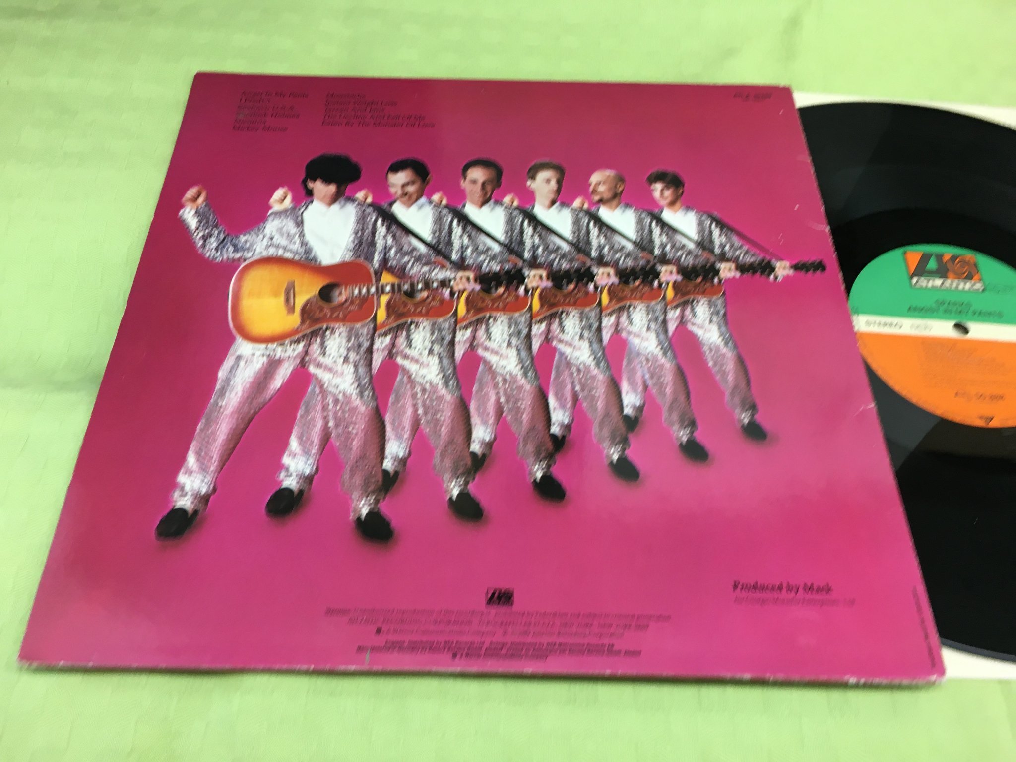 Omslagsbild för skivan SPARKS angst in my pants LP ATLANTIC ATL 50888 