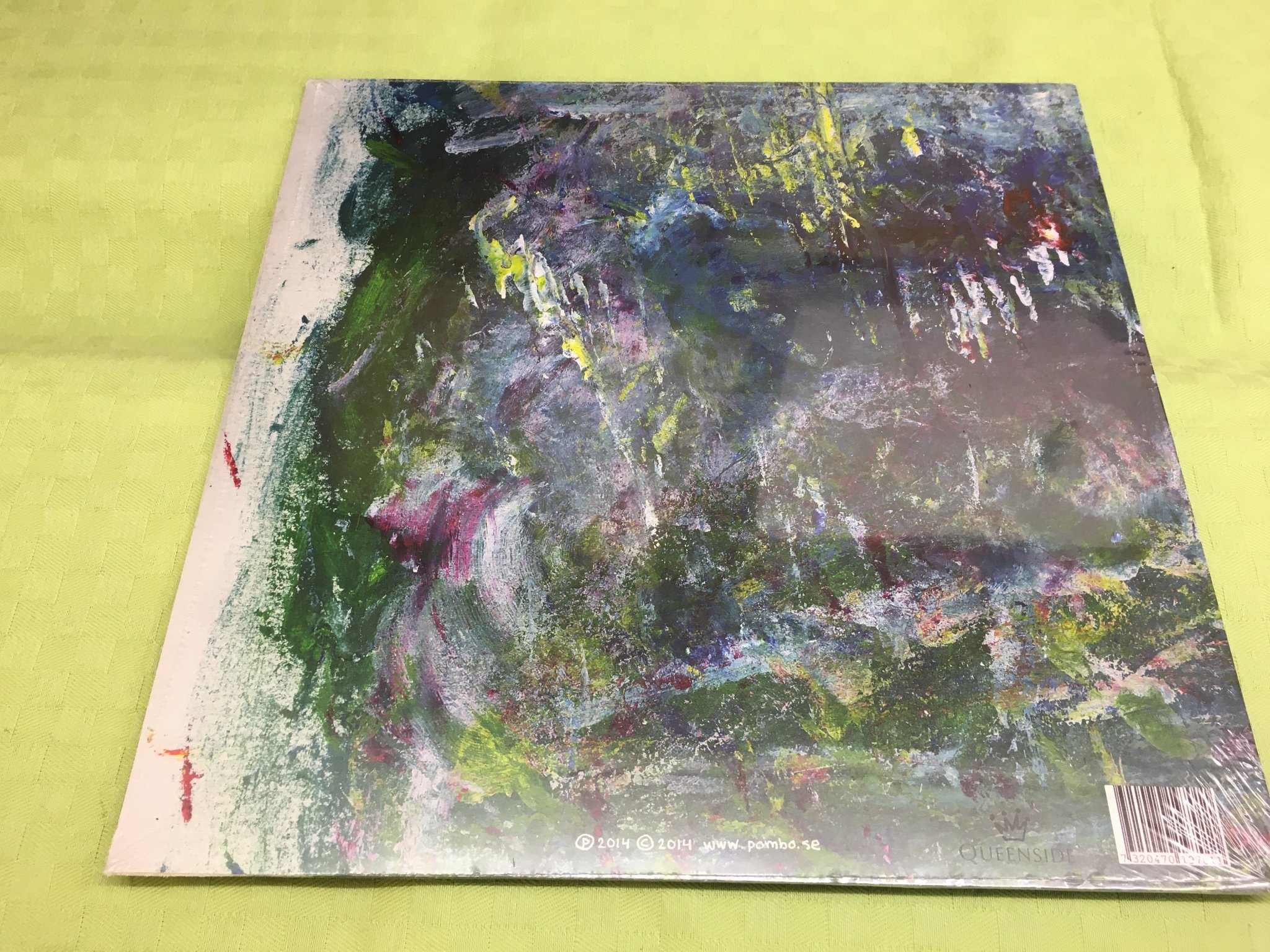 Omslagsbild för skivan POMBO faller du så faller jag  LP 2014 QUEENSIDE QUEENCD004 STILL SEALED 