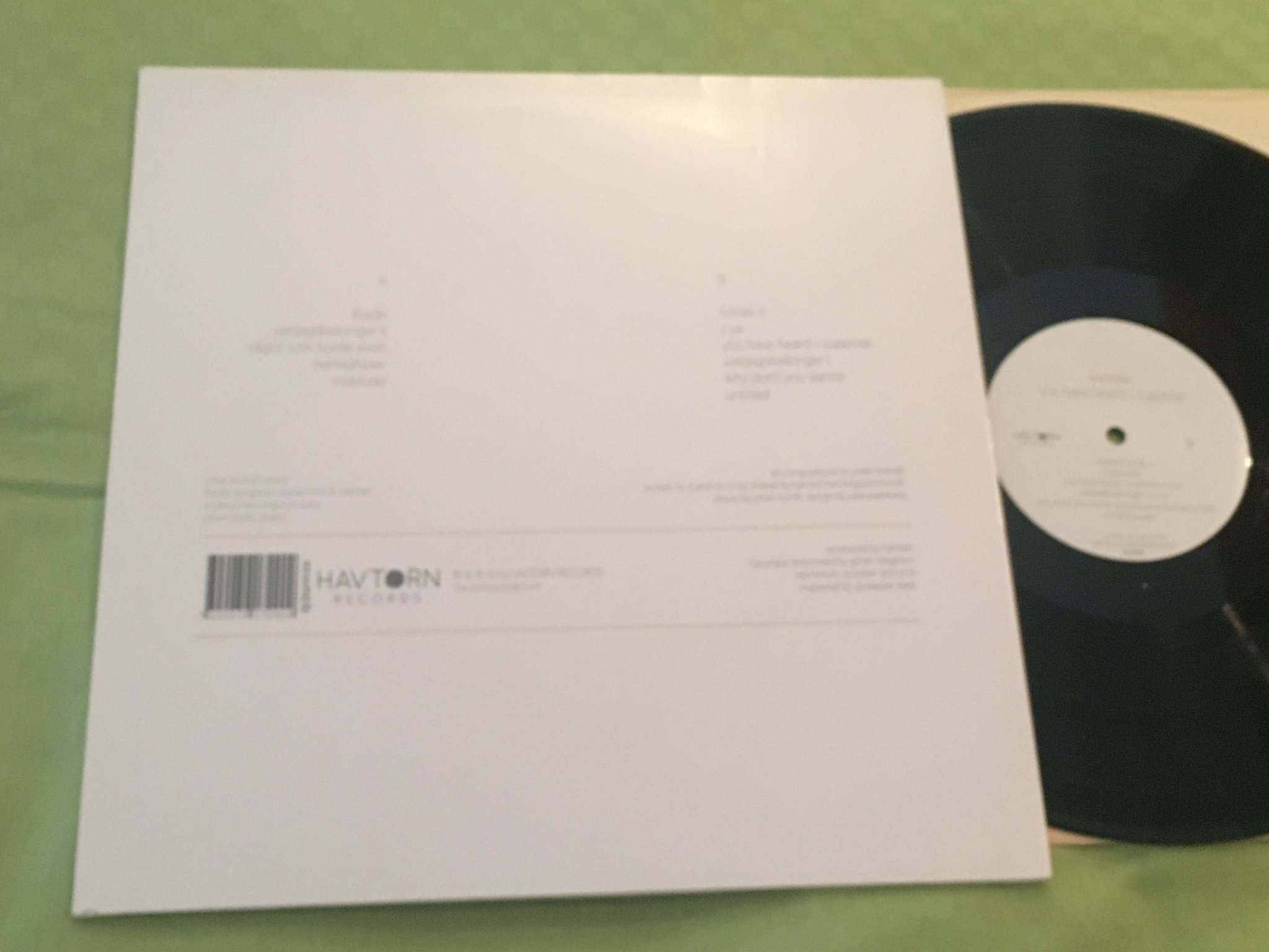 Omslagsbild för skivan KAMALA you have heard I suppose LP 2013 Swe HAVTORN HRLP001