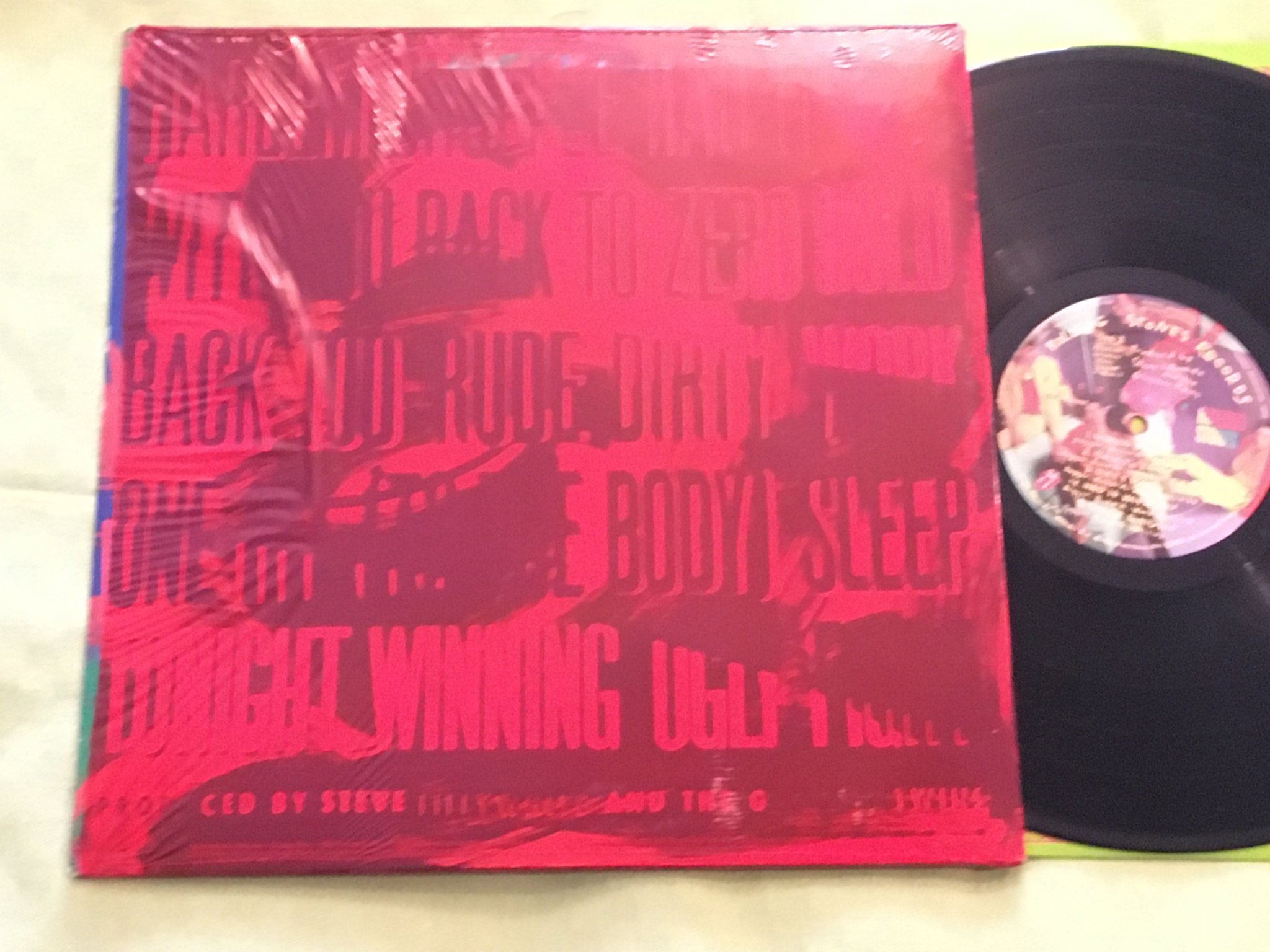 Omslagsbild för skivan ROLLING STONES dirty works LP -86 CBS 86321 