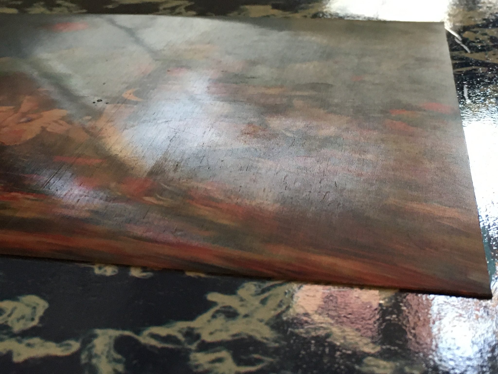 Omslagsbild för skivan ROLLING STONES Their Satanic ...  LP -67 UK DECCA TXS 103  3-D COVER