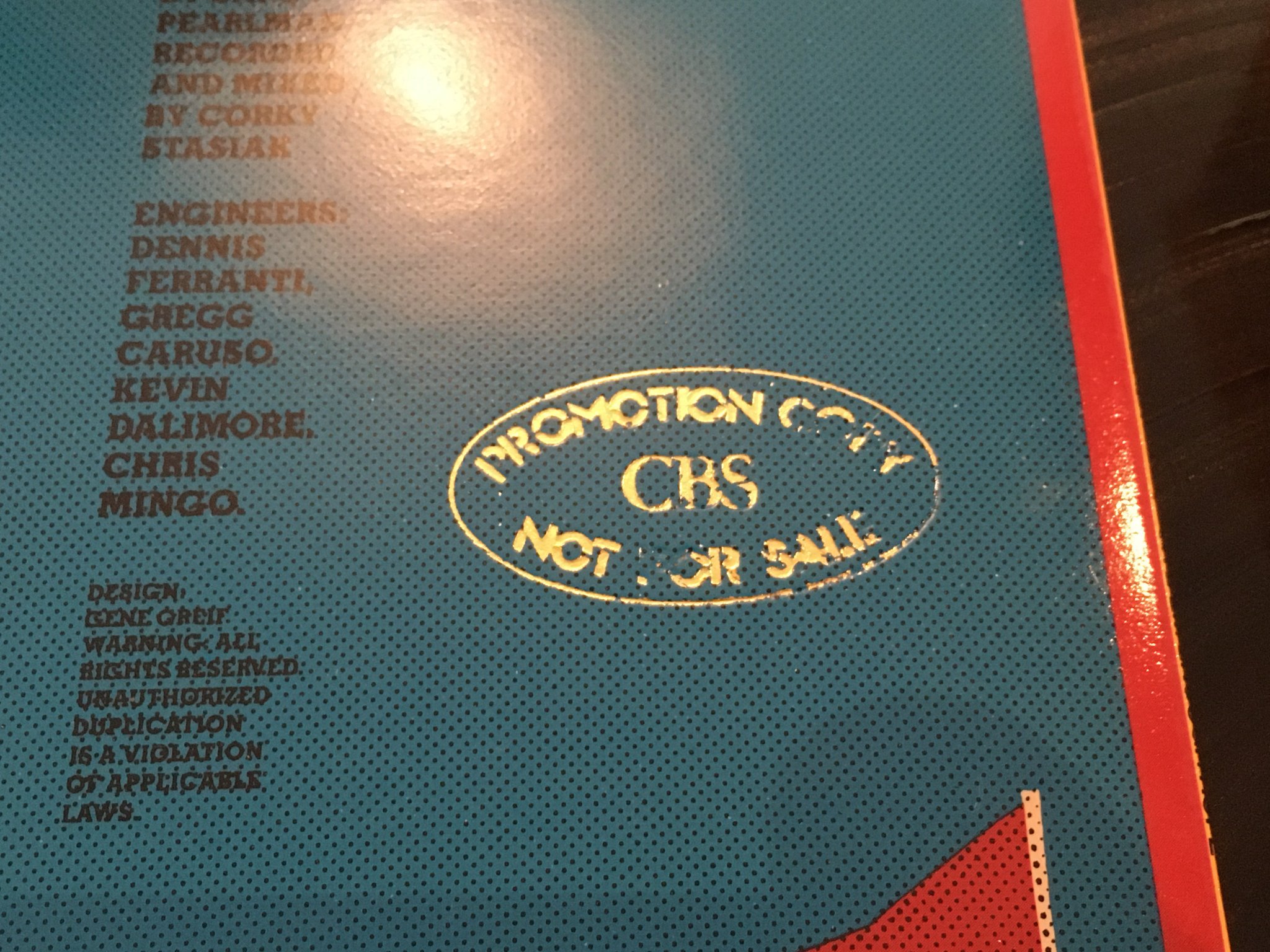 Omslagsbild för skivan THE CLASH give 'em enough rope LP -78 Hol CBS 82431 promo stamp