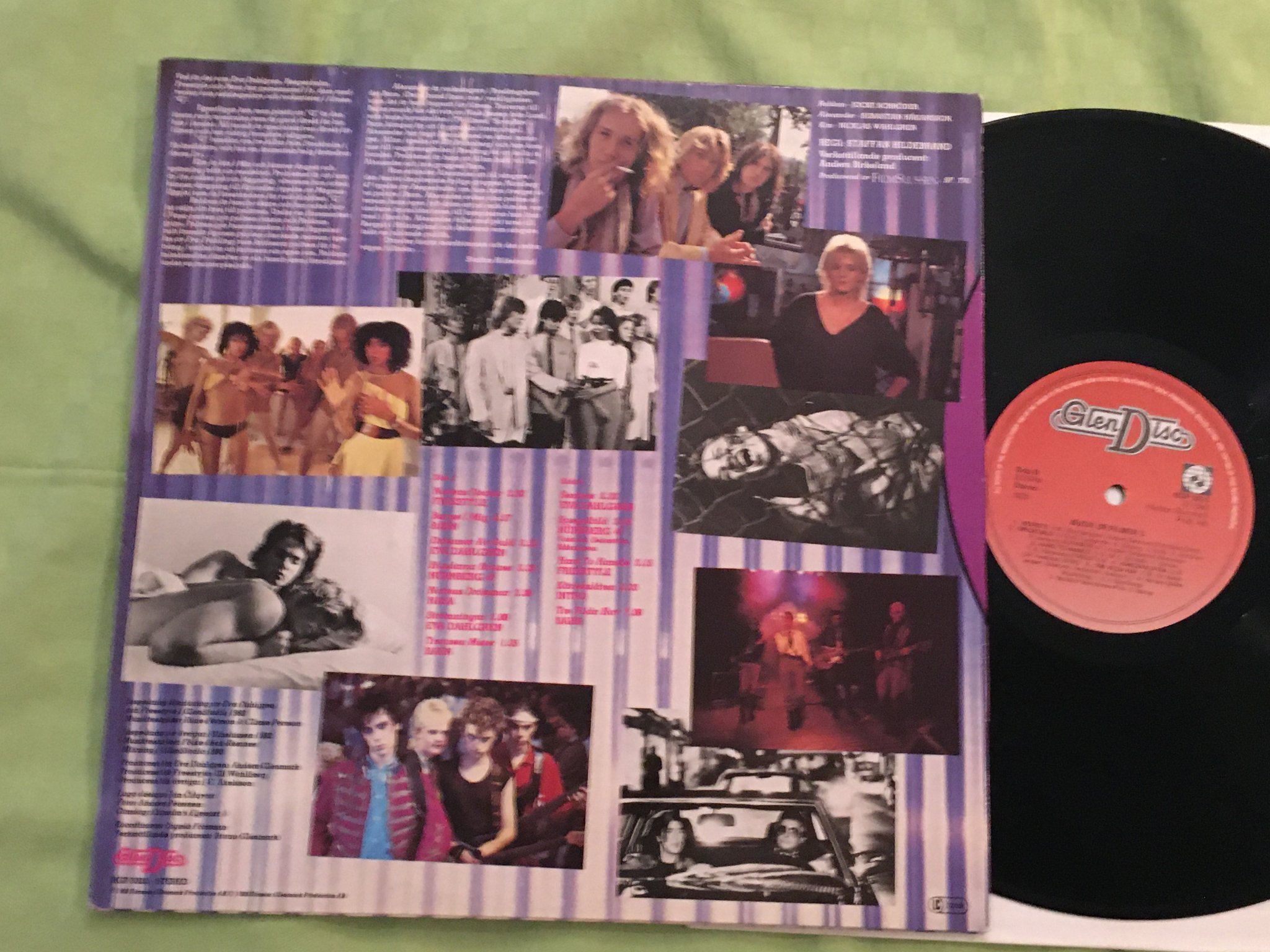 Omslagsbild för skivan V/A musiken ur filmen G  LP -83 Swe GLEN DISC HGP 3015