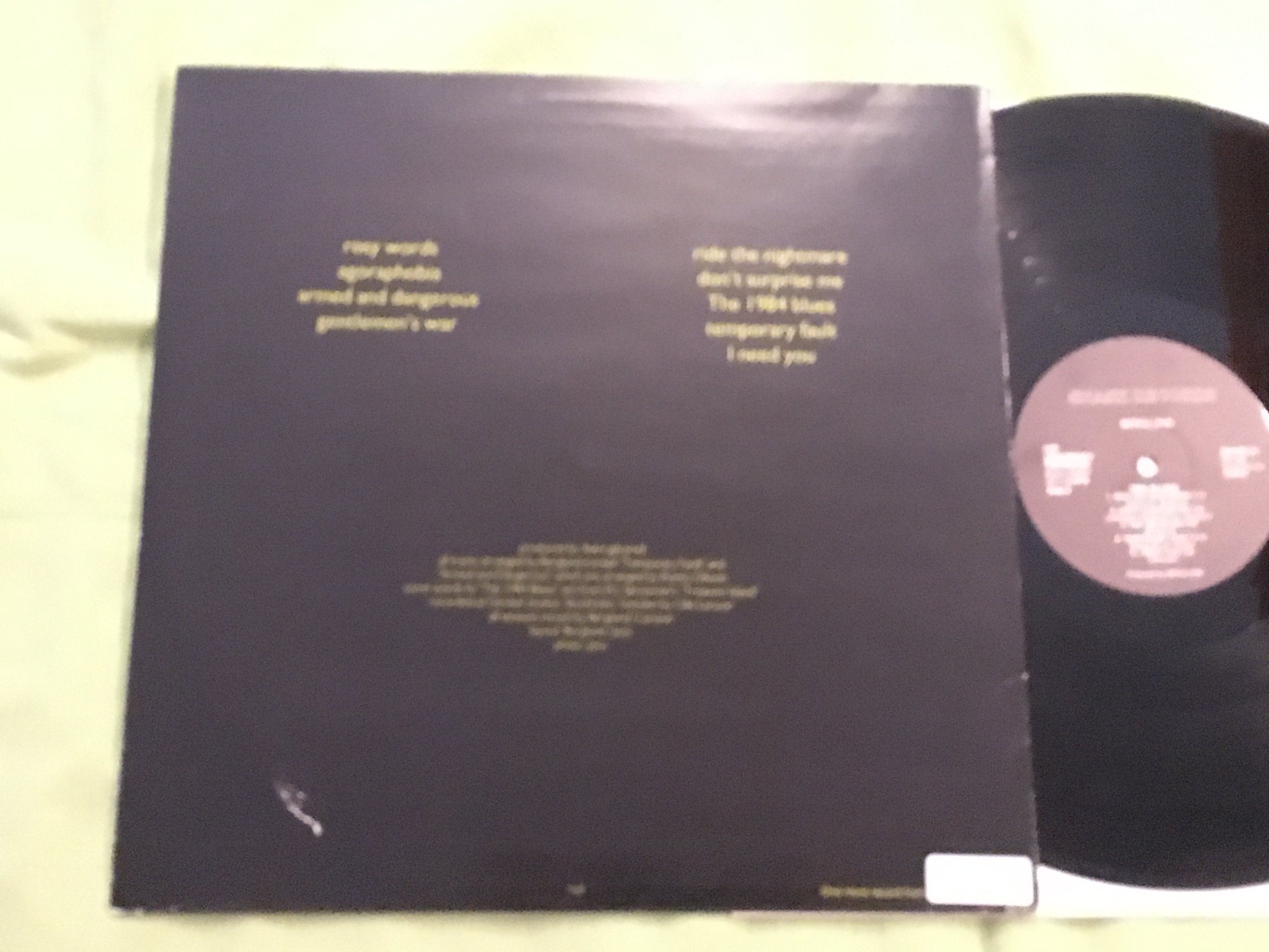 Omslagsbild för skivan BERGLUND with ROGER PONTARE LP-82 fast boogie funk track