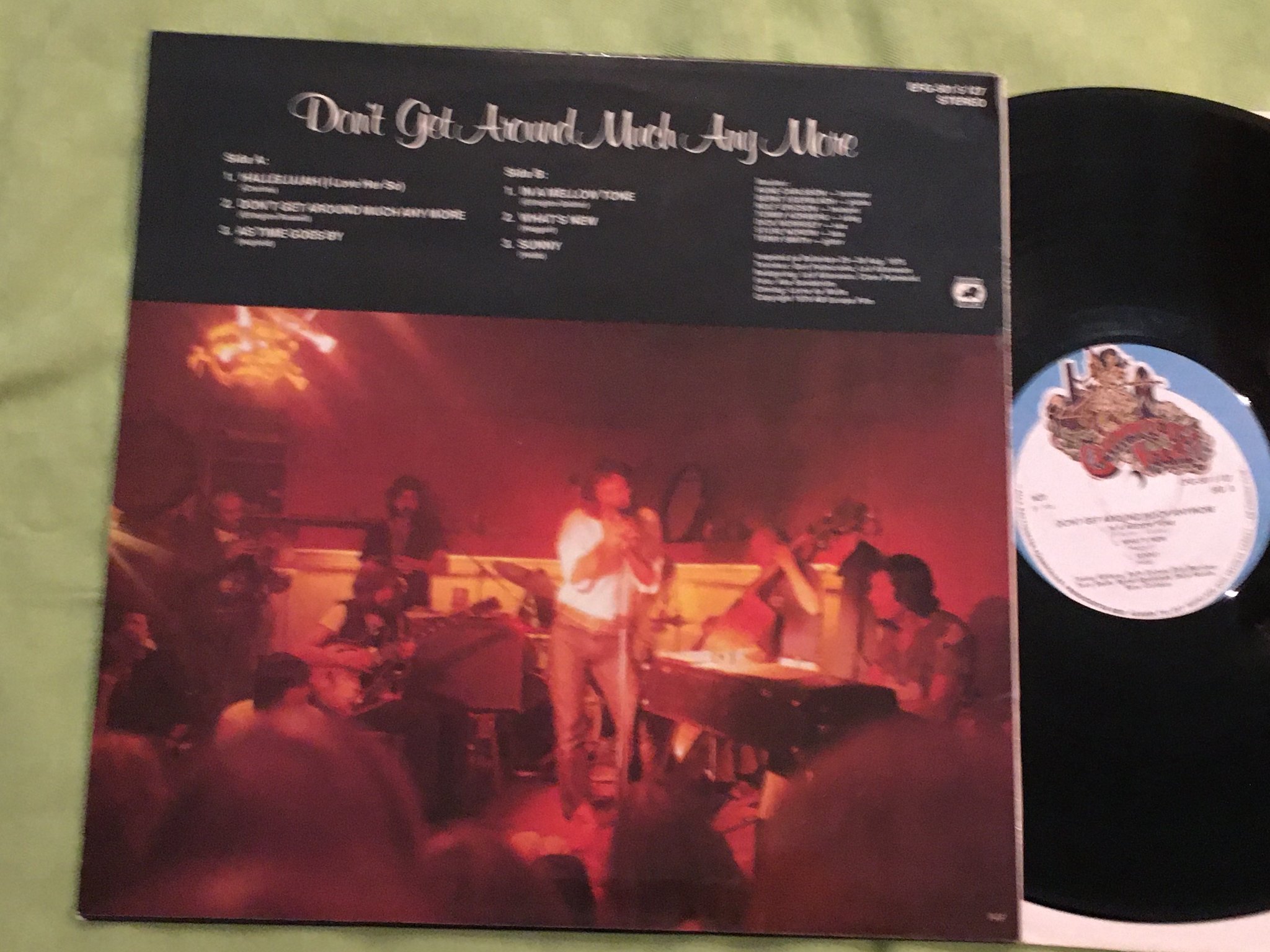 Omslagsbild för skivan Don't get around much anymore LP -76 Swe "SUNNY" great version