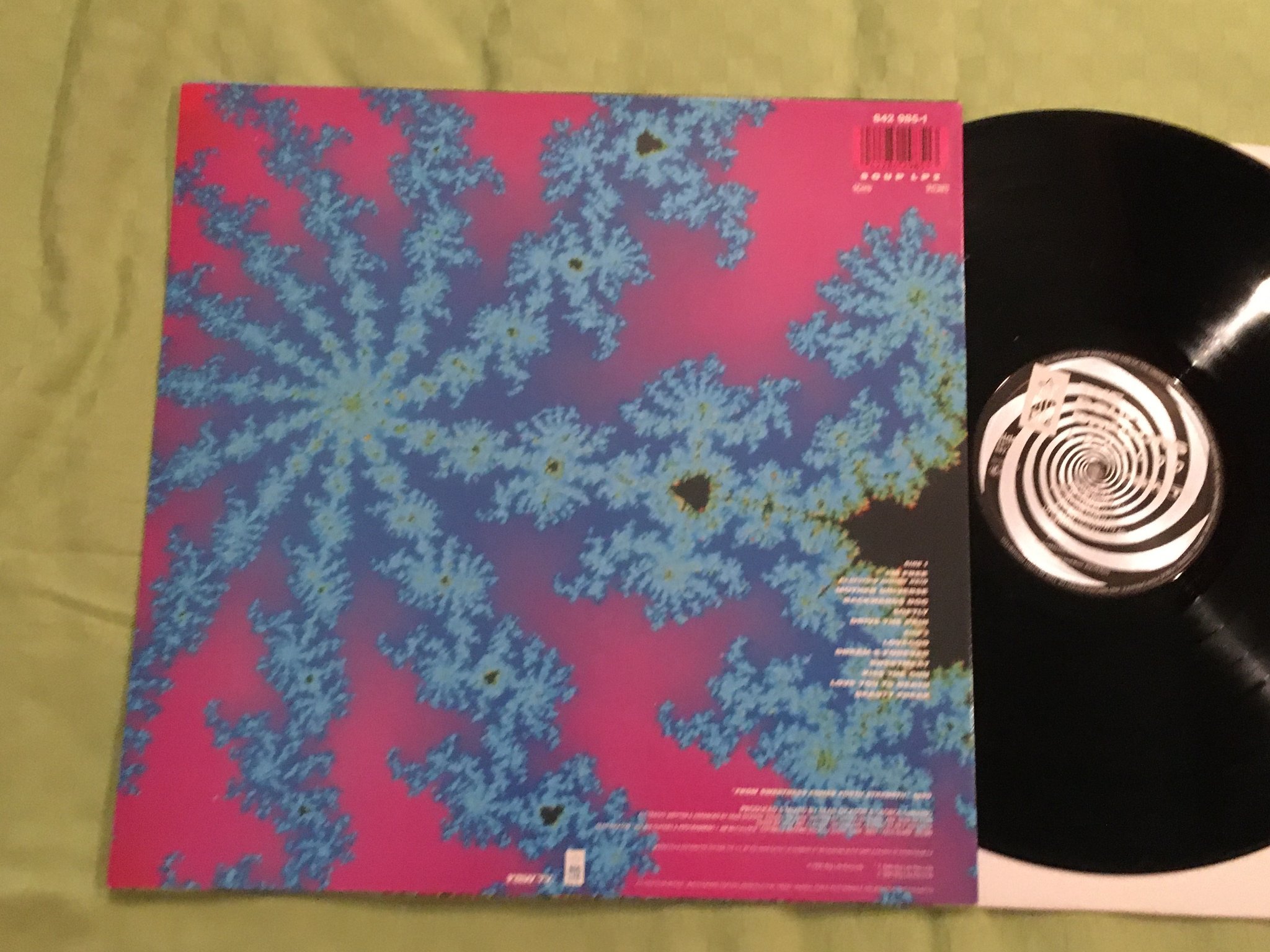 Omslagsbild för skivan THE SOUP DRAGONS lovegod LP -89 BIG LIFE 842 985-1