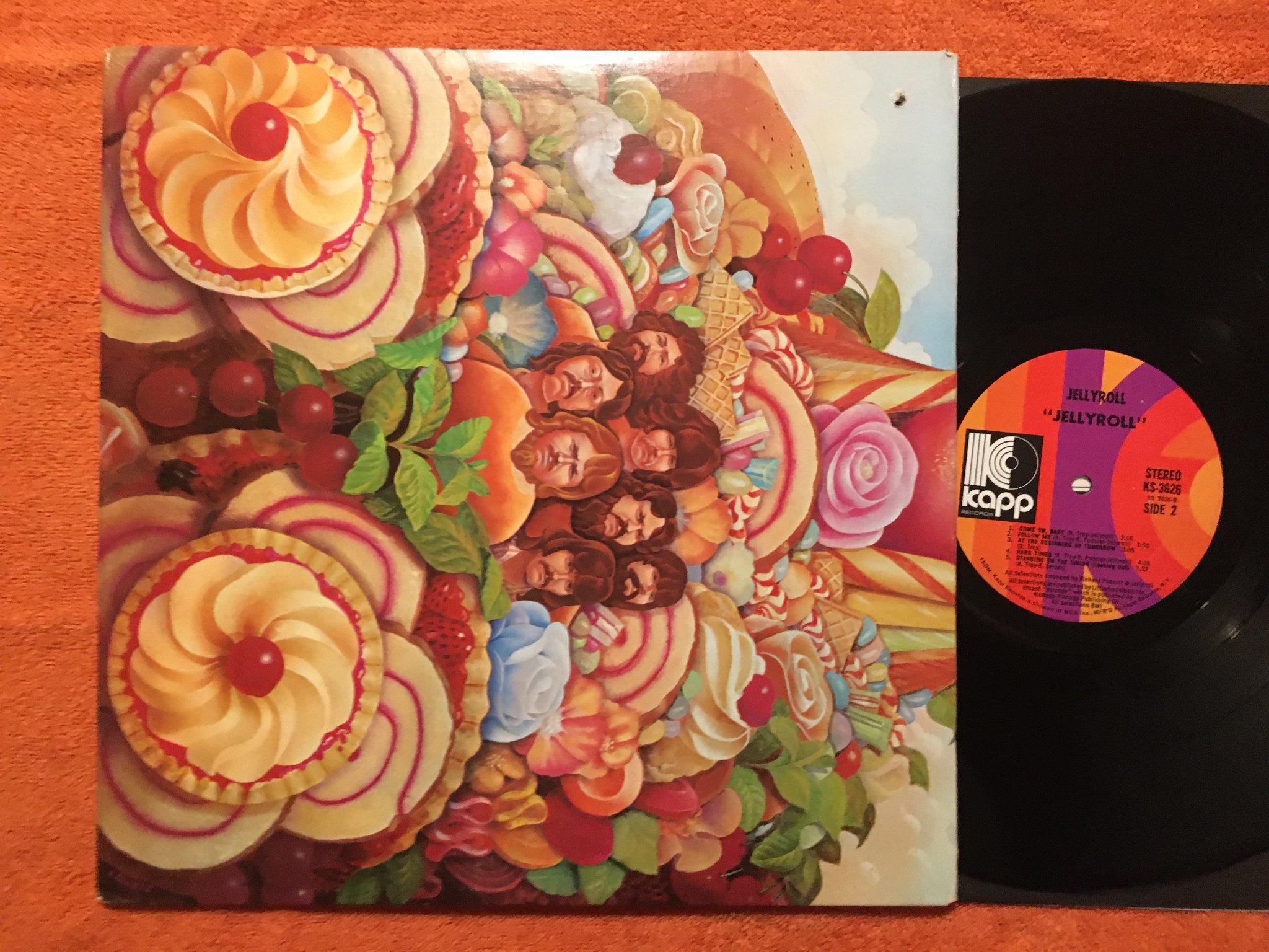 Omslagsbild för skivan JELLYROLL s/t LP -71 US KAPP KS-3626