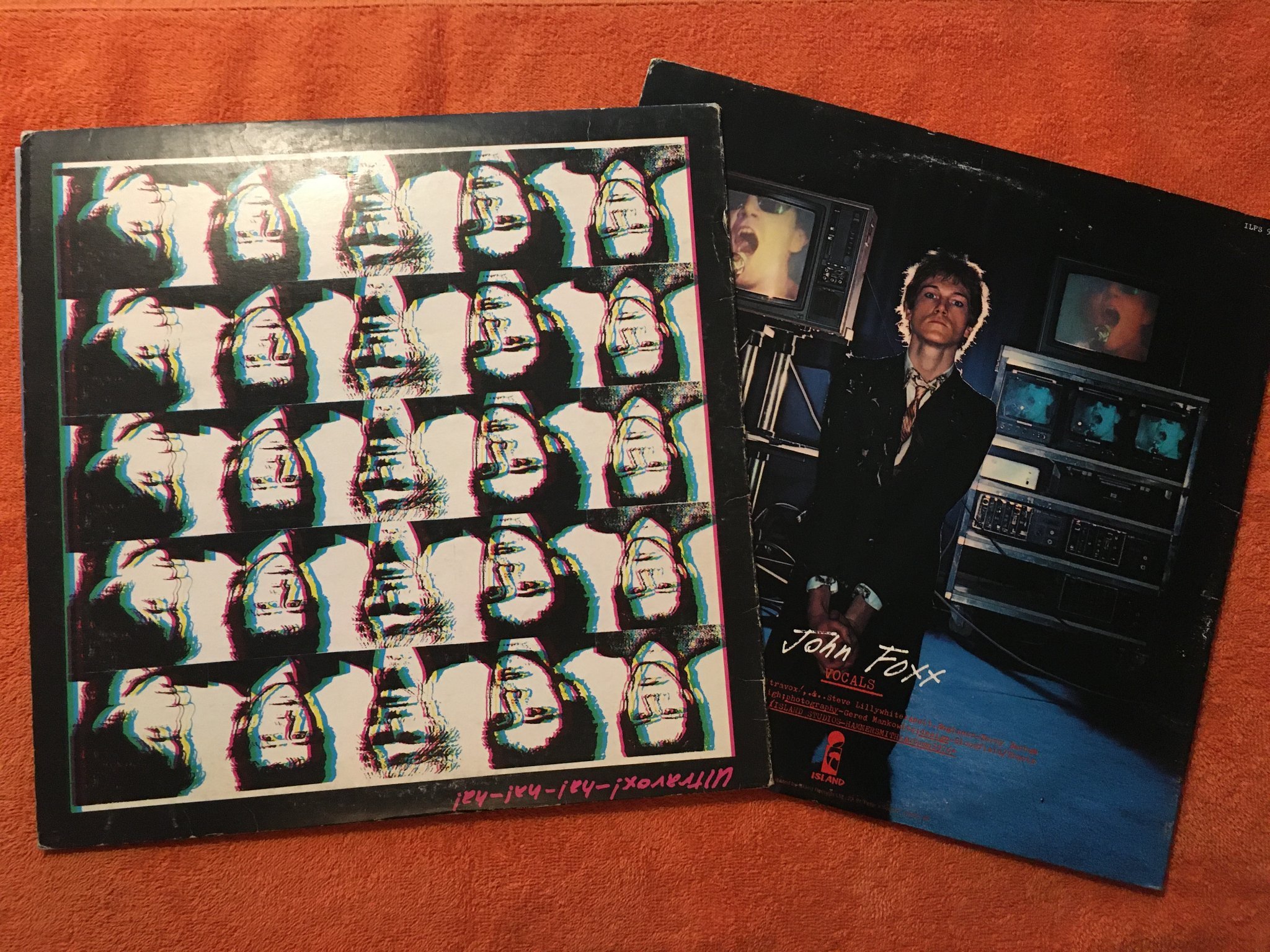 Omslagsbild för skivan 2 st ULTRAVOX album SE BILDER