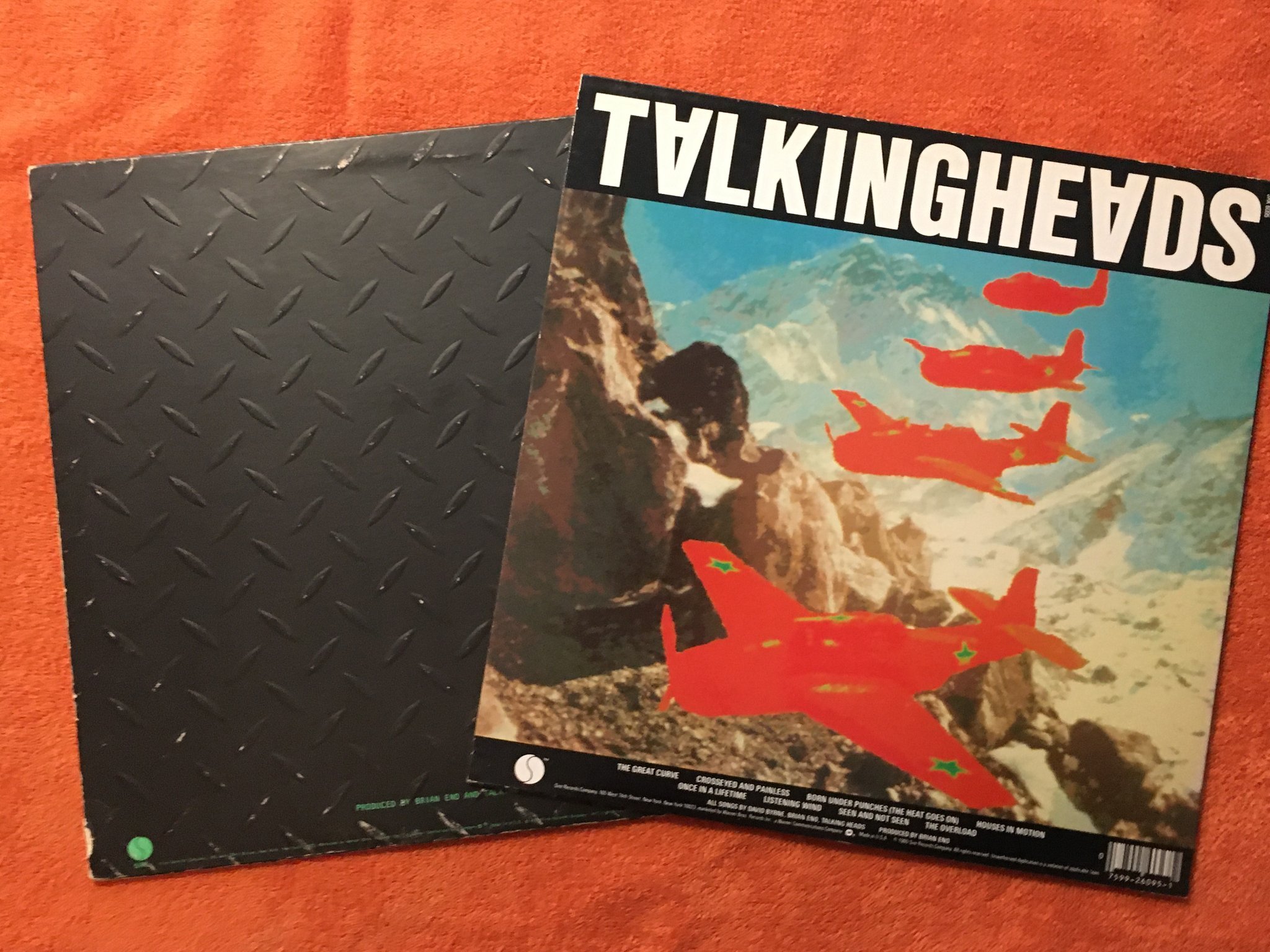 Omslagsbild för skivan 2 st TALKING HEADS album i bra skick SE BILDER!