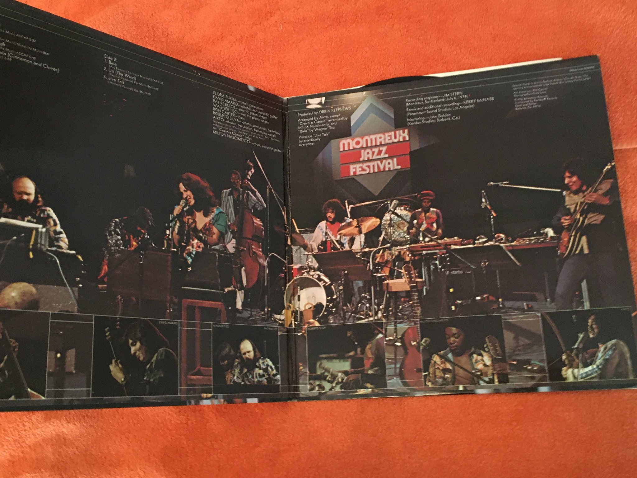 Omslagsbild för skivan FLORA PURIM 500 miles high LP -76 US MILESTONE M-9070