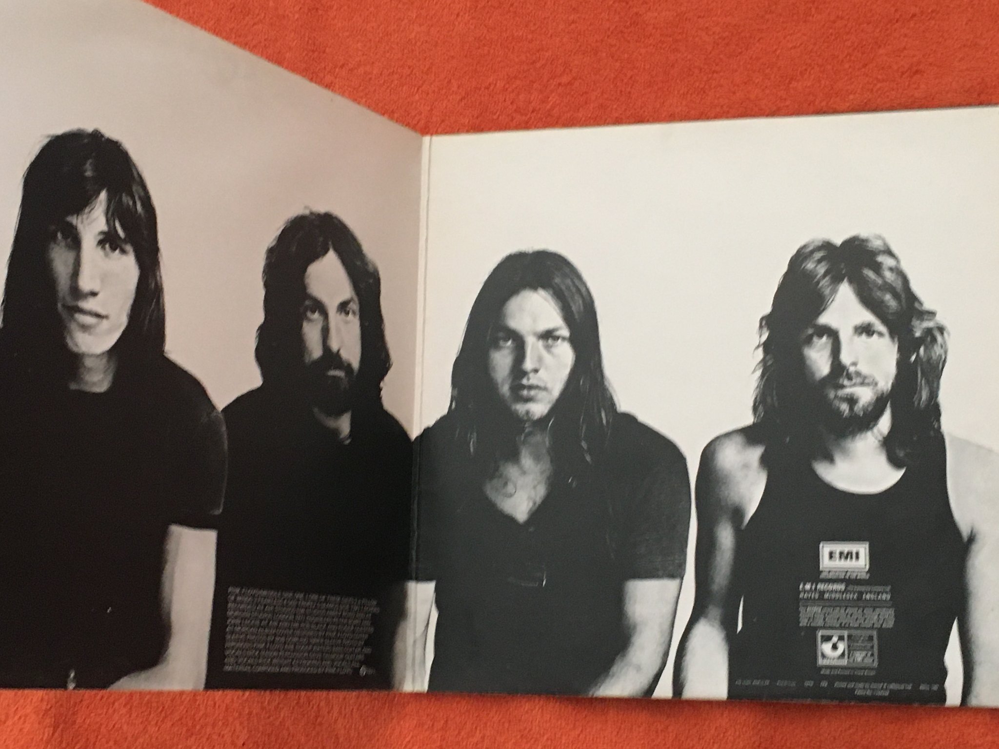 Omslagsbild för skivan PINK FLOYD meddle LP -71 UK HARVEST SHVL 795