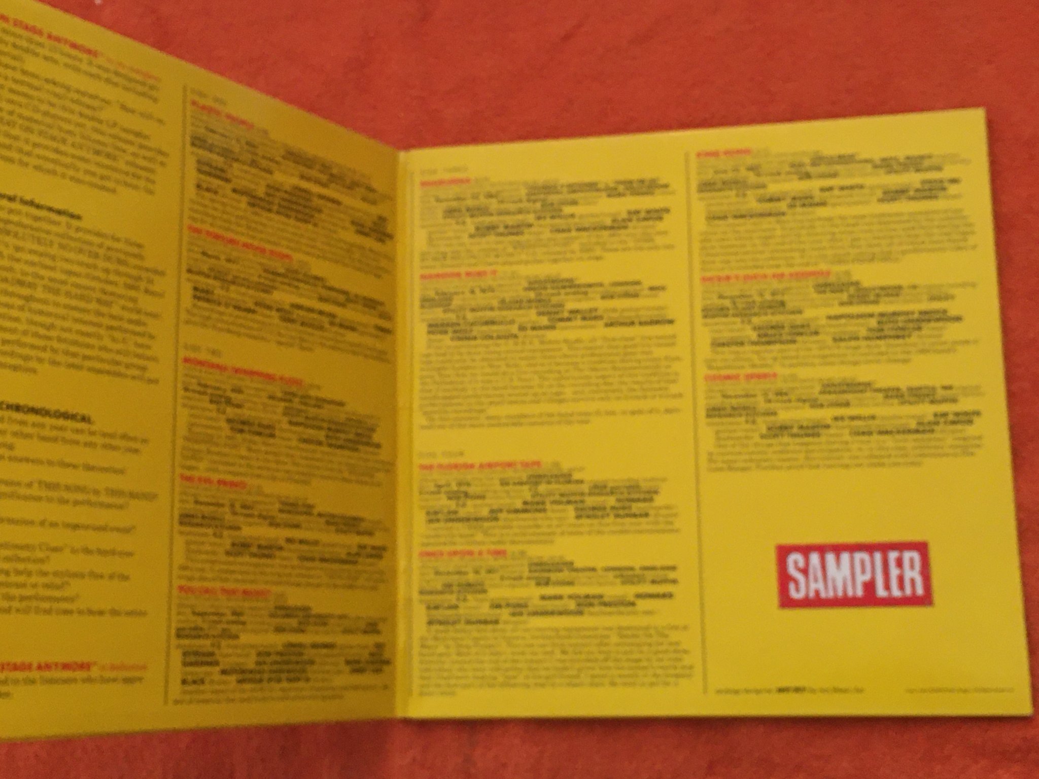 Omslagsbild för skivan FRANK ZAPPA you can't do that on stage anymore 2xLP -88 UK ZAPPA 7