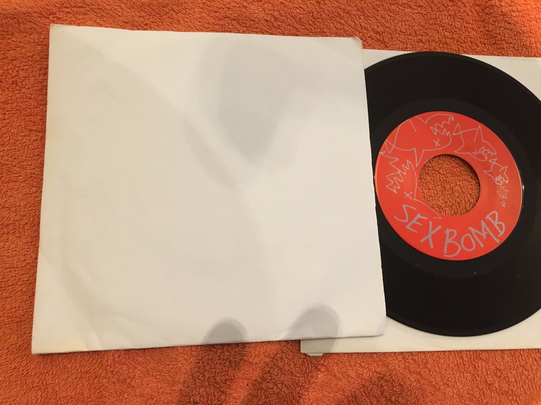 Omslagsbild för skivan FLIPPER Sexbomb 7” US -81 SUBTERRANEAN RECORDS sub 23 PUNK