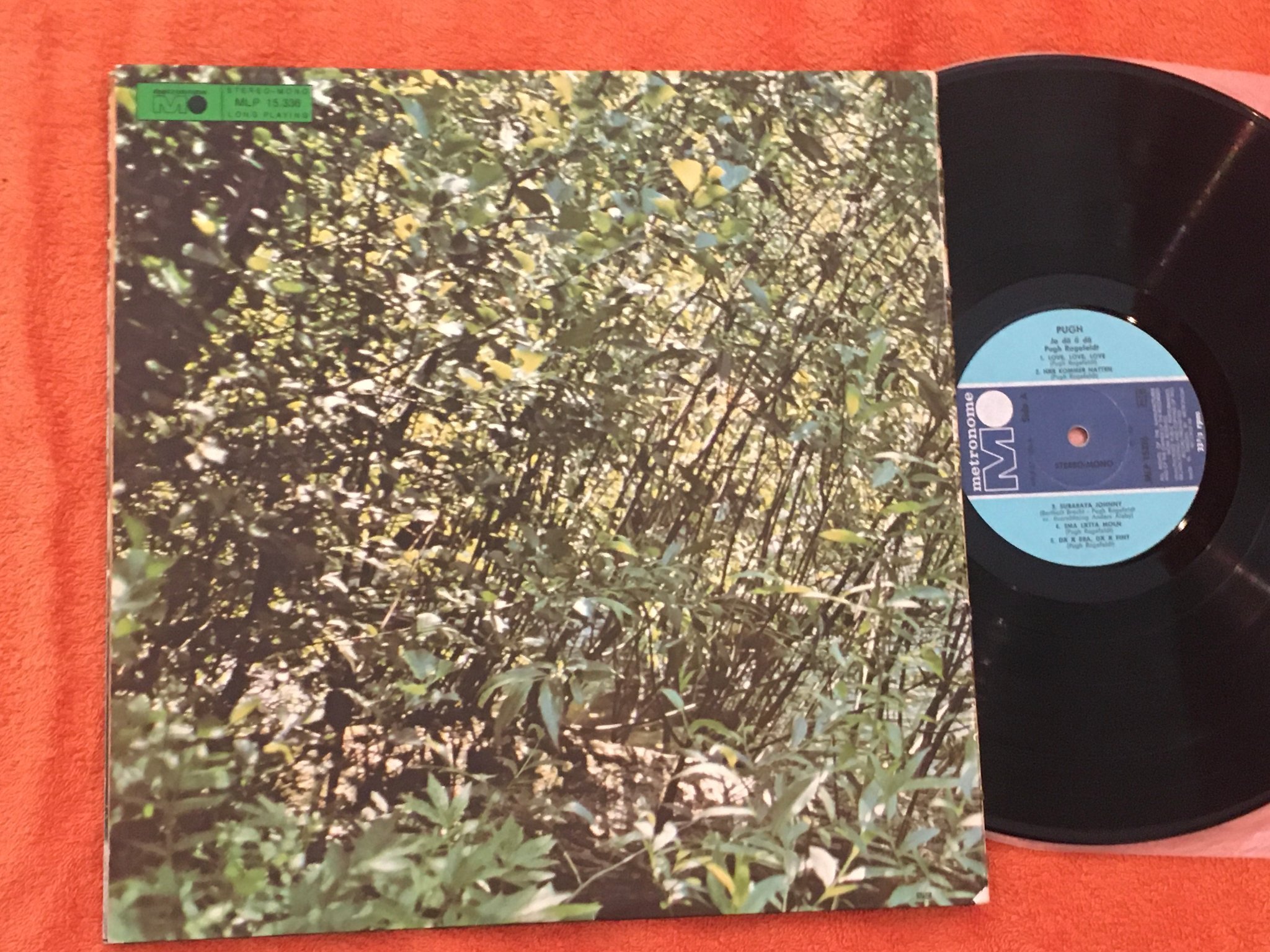 Omslagsbild för skivan PUGH ROGEFELDT ja dä ä dä! LP -69 Swe METRONOME MLP 15336