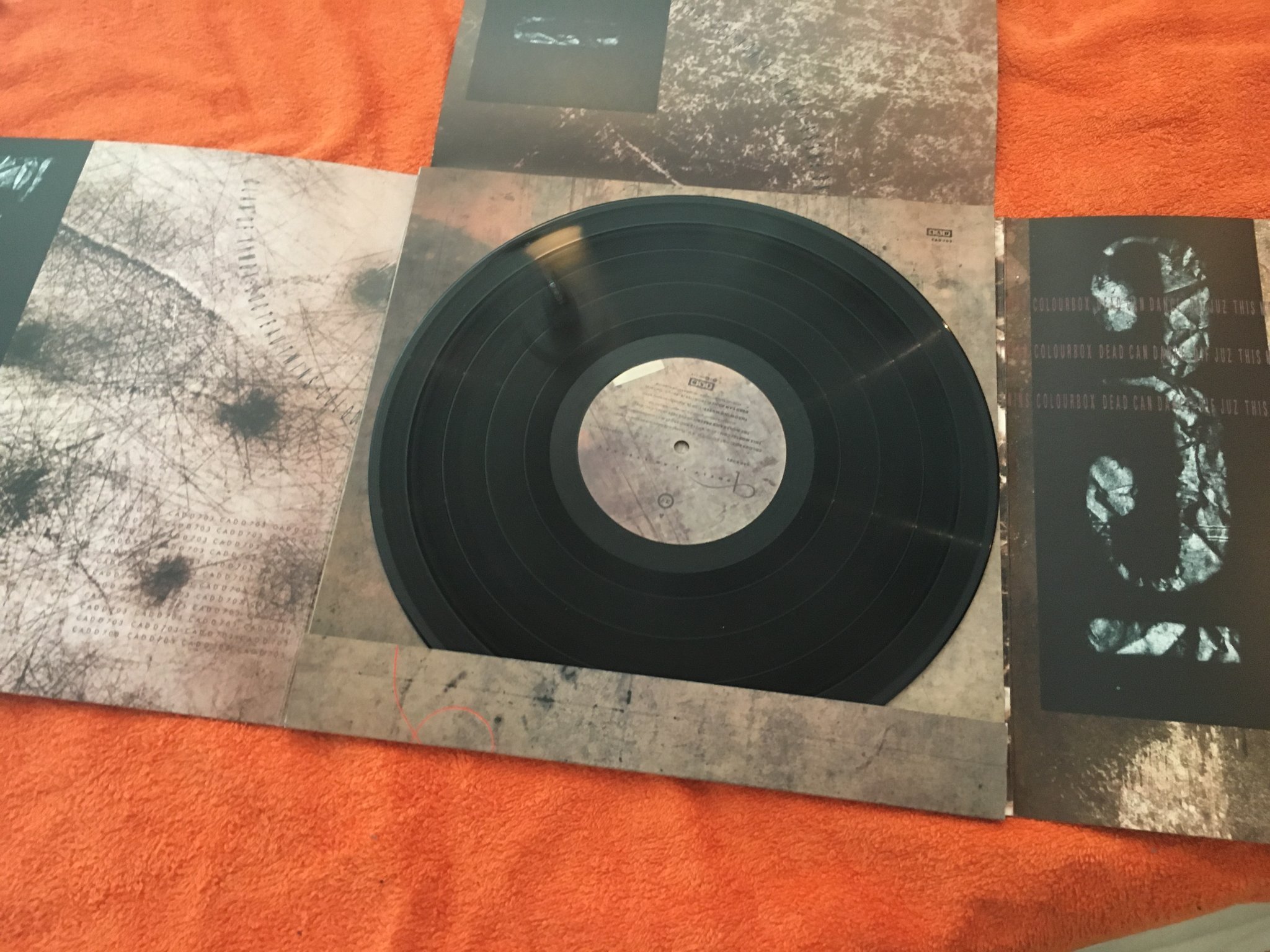 Omslagsbild för skivan V/A Lonely Is An Eyesore LP -87 UK 4AD CAD D 703