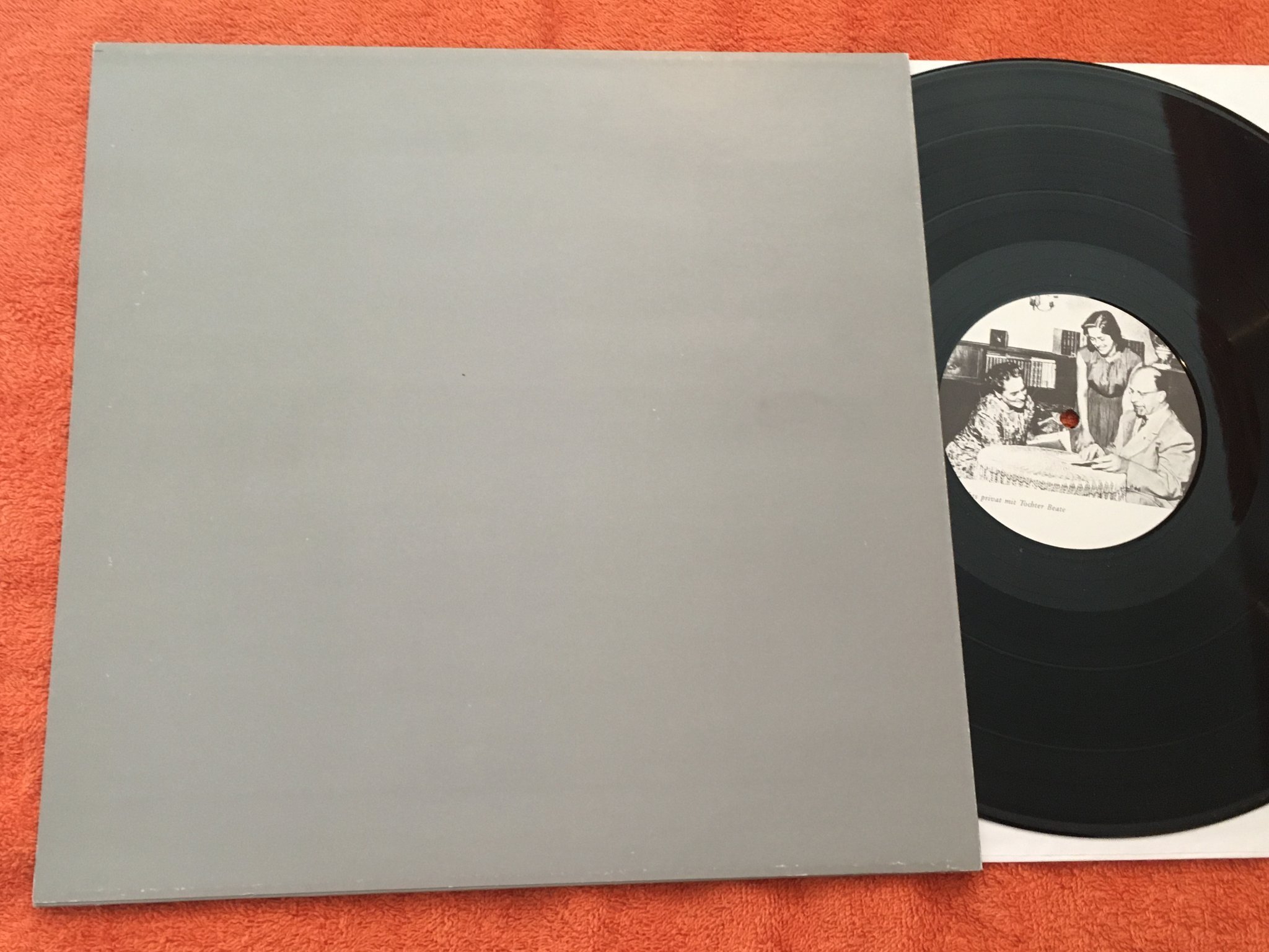 Omslagsbild för skivan S.P.K. auto-da-fe LP -83 Ger WALTER ULBRICHT SCHALLFOLIEN WULP 002