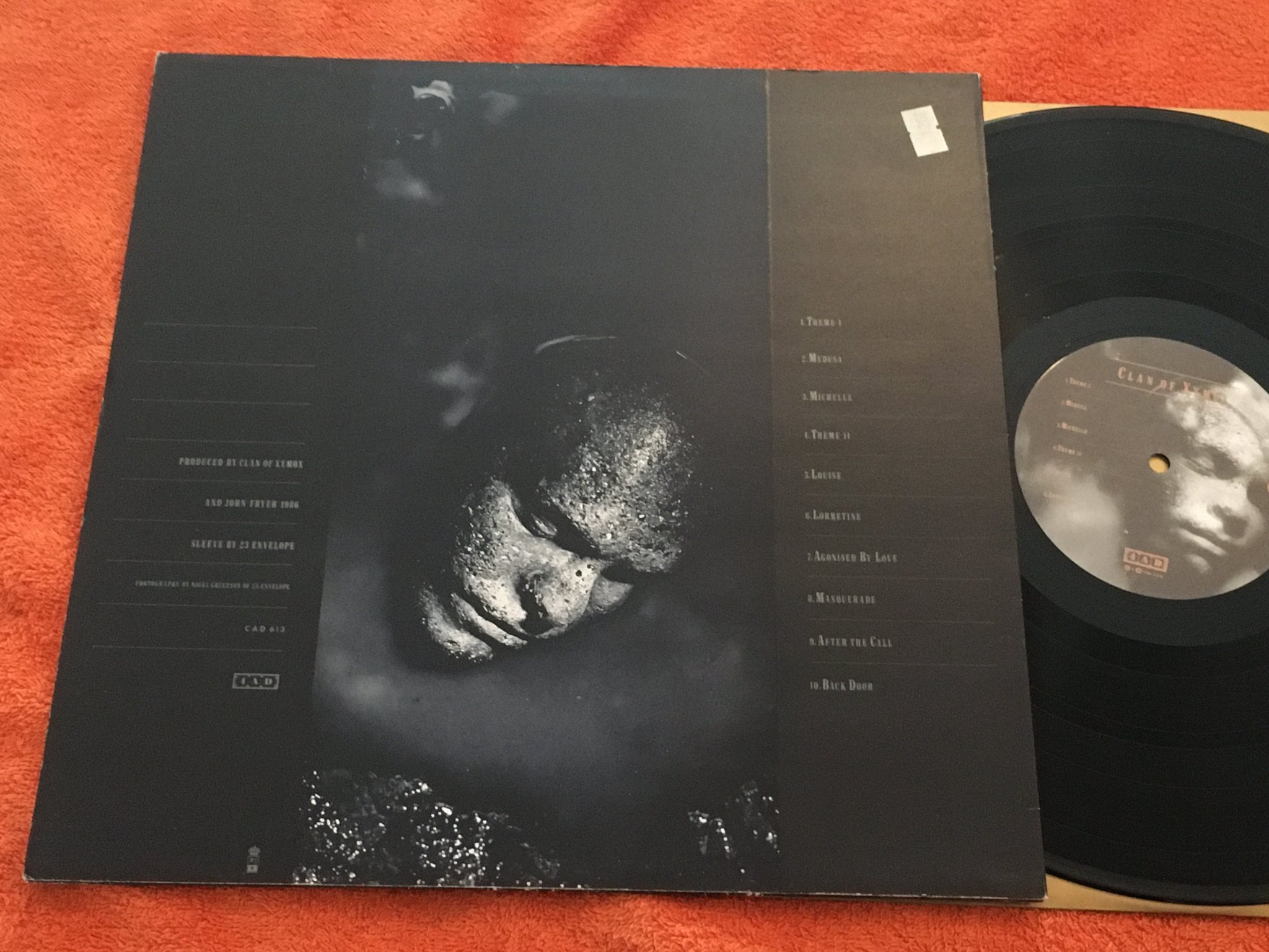 Omslagsbild för skivan CLAN OF ZYMOX meduza LP -86 UK 4AD CAD 613