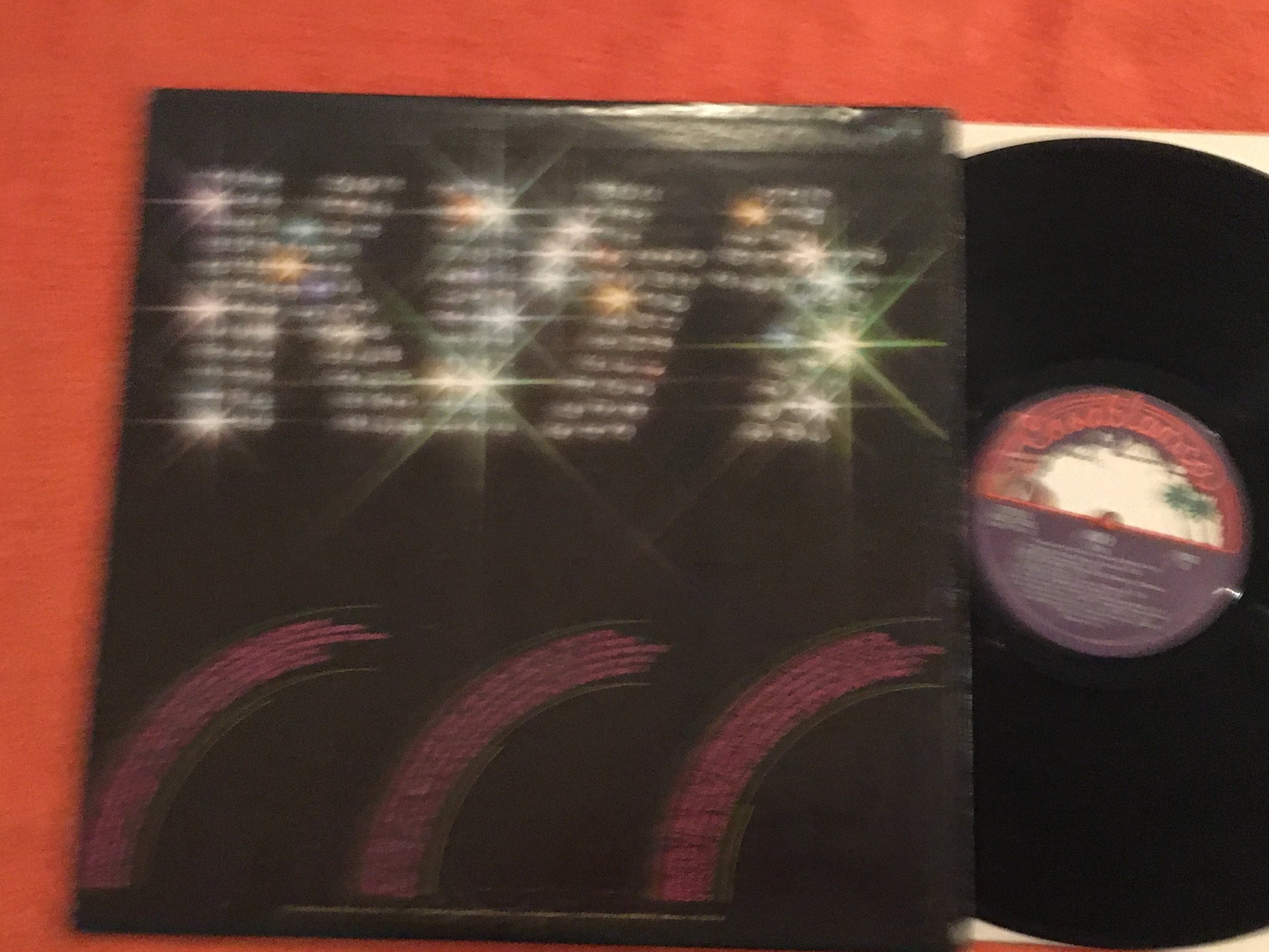 Omslagsbild för skivan KISS s/t  LP -74 US CASABLANCA NBLP 7001 tidig press RARE!