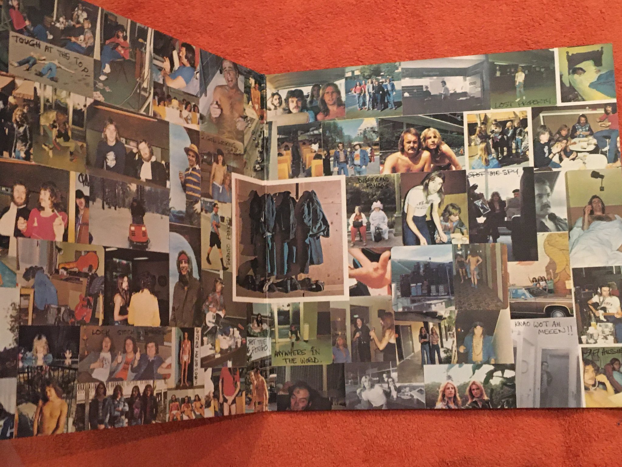 Omslagsbild för skivan STATUS QUO on the level LP -75 UK VERTIGO 9102002 spaceship labels