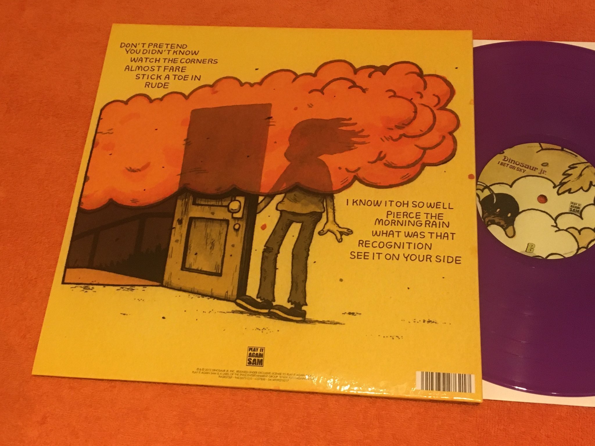 Omslagsbild för skivan DINOSAUR JR. I bet on sky LP 2012 JAGJAGUWAR JAG228