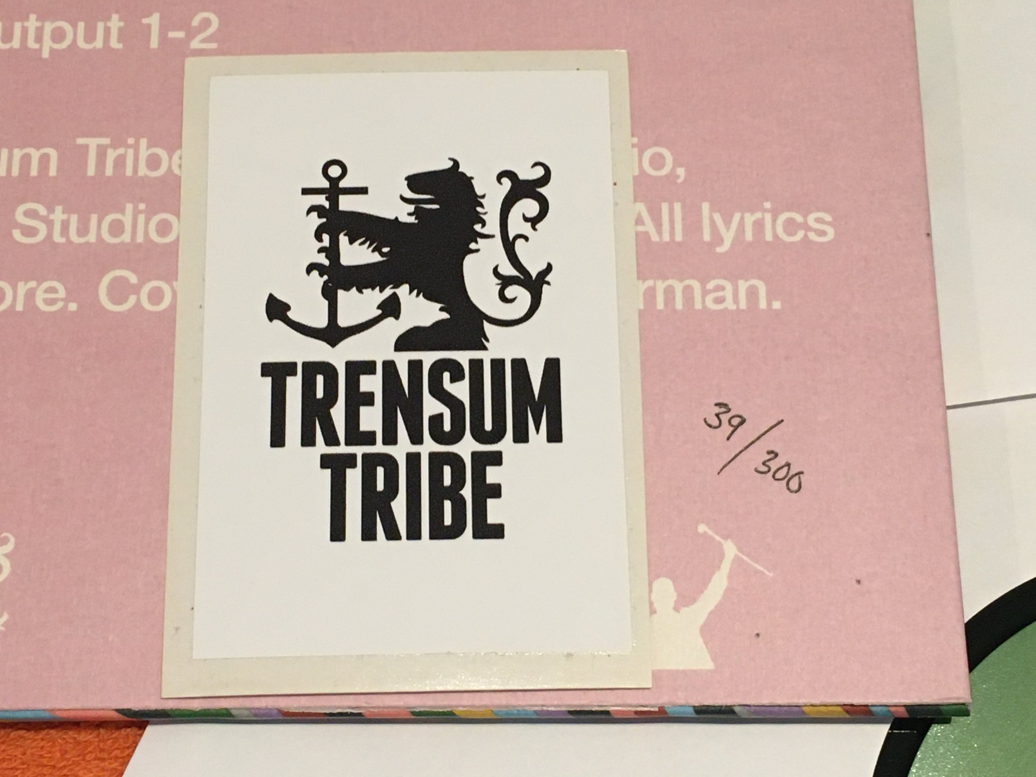 Omslagsbild för skivan TRENSUM TRIBE Meets Double H round 2 2xLP 2018  #39/300 + STICKER