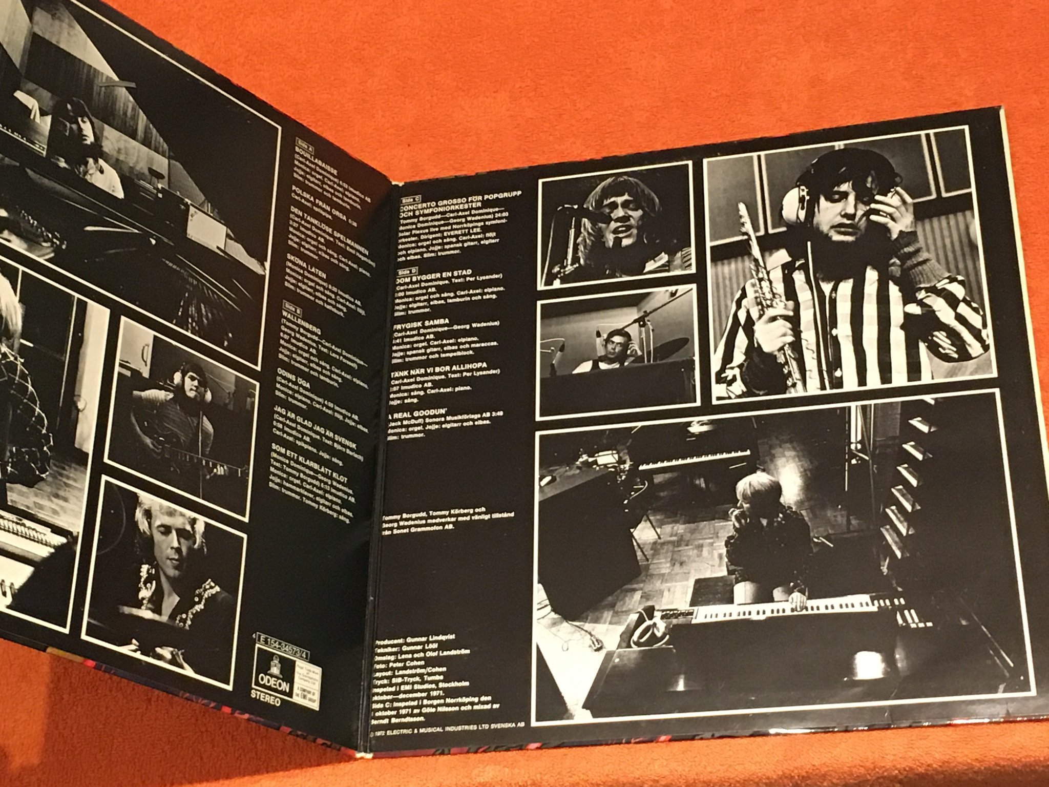 Omslagsbild för skivan SOLAR PLEXUS - s/t 2xLP -72 Swe ODEON 4E 154-34573/4