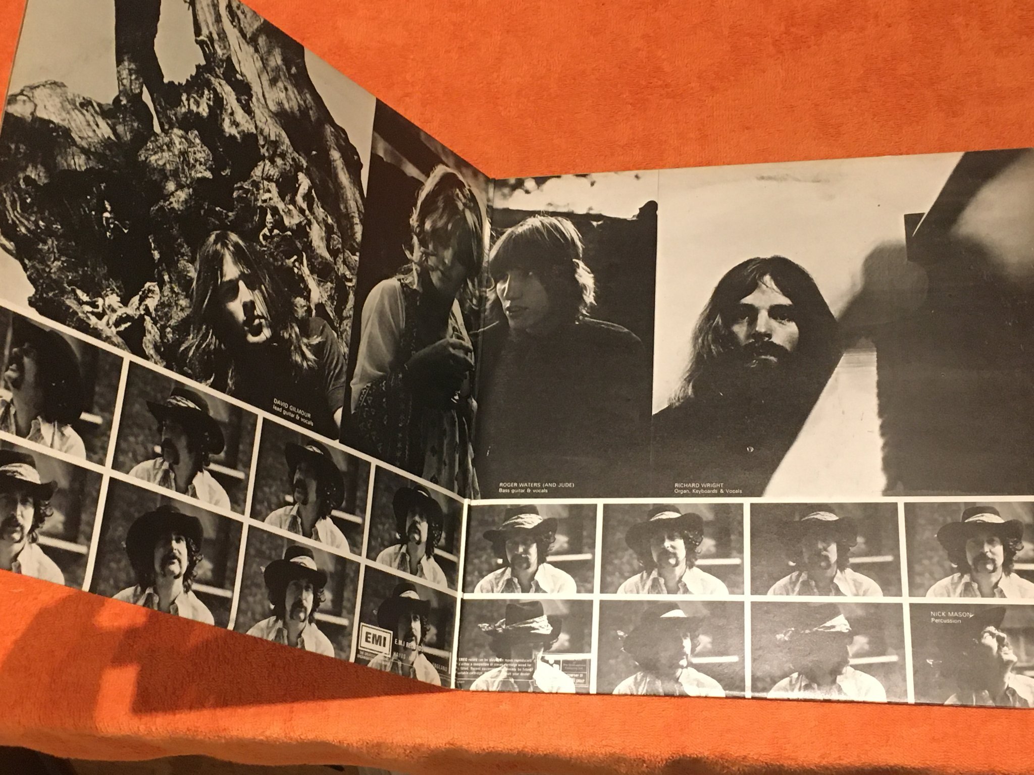 Omslagsbild för skivan PINK FLOYD Ummagumma 2xLP UK HARVEST SHDW 1/2