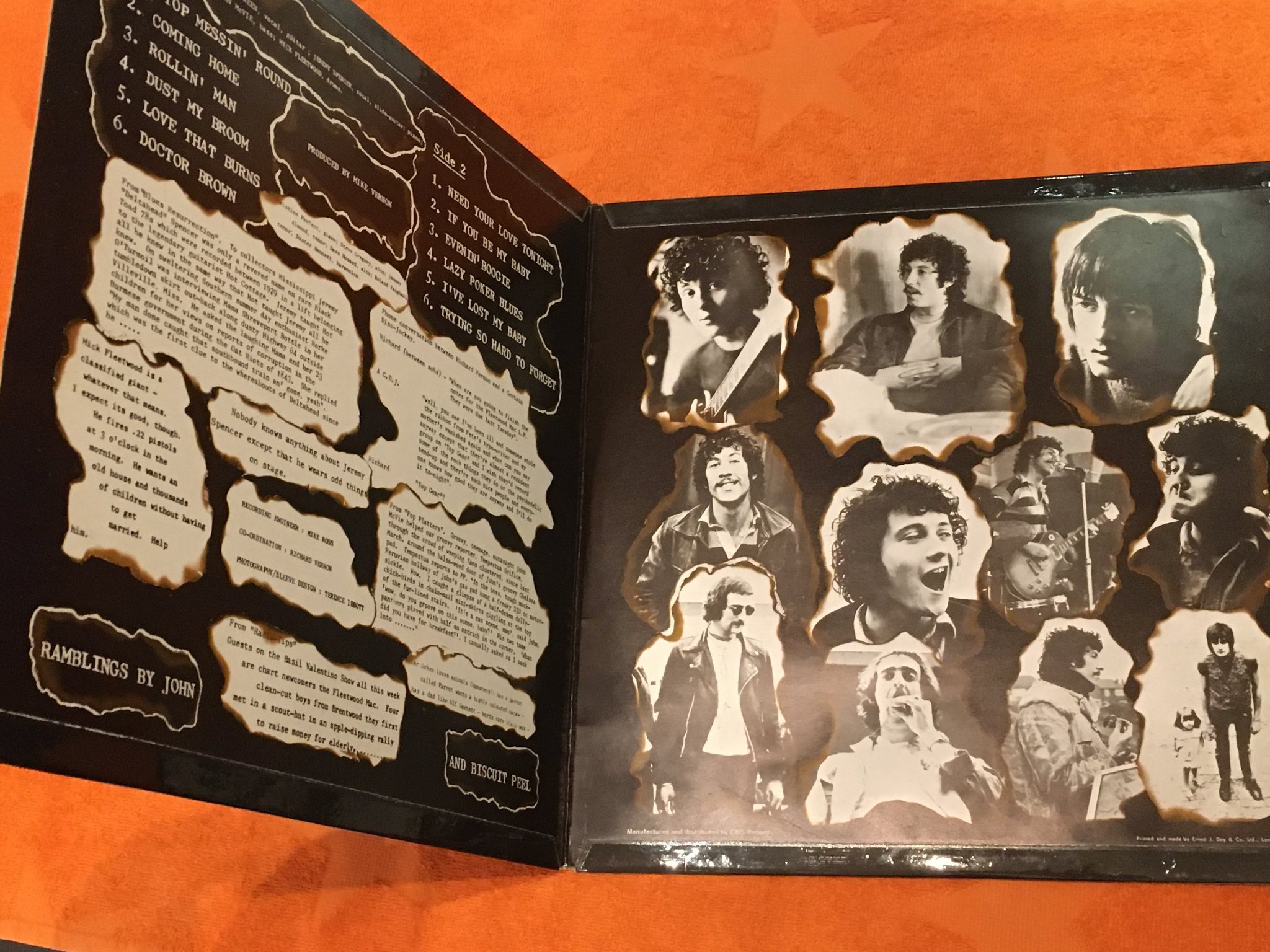 Omslagsbild för skivan FLEETWOOD MAC Mr Wonderful LP -68 UK HARVEST 7-63205