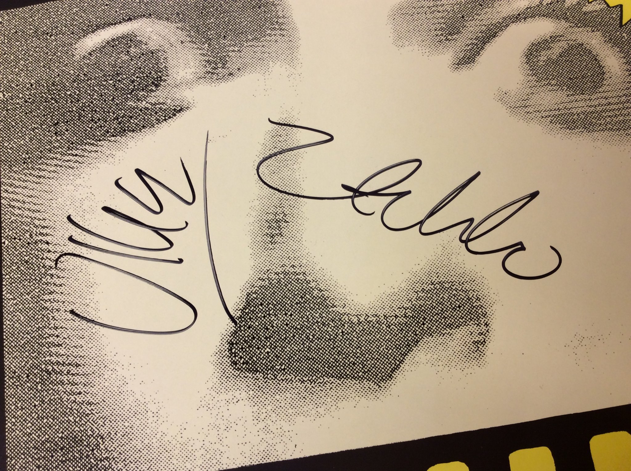 Omslagsbild för skivan STREBERS öga för öga MINI LP CBR 4 signerad av Ulke & Pelle?