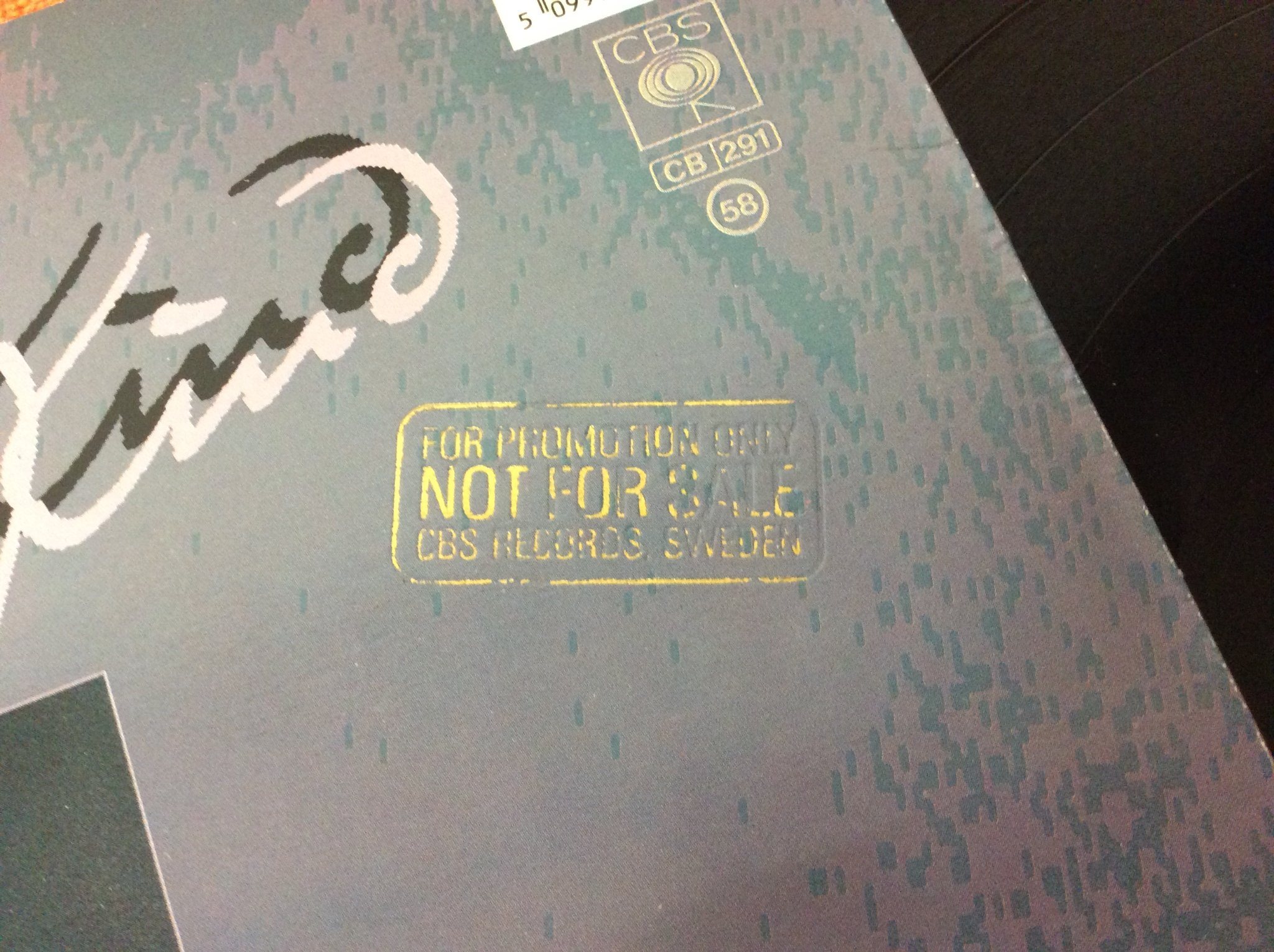 Omslagsbild för skivan TONE NORUM one of a kind LP signerad / promo stamp 