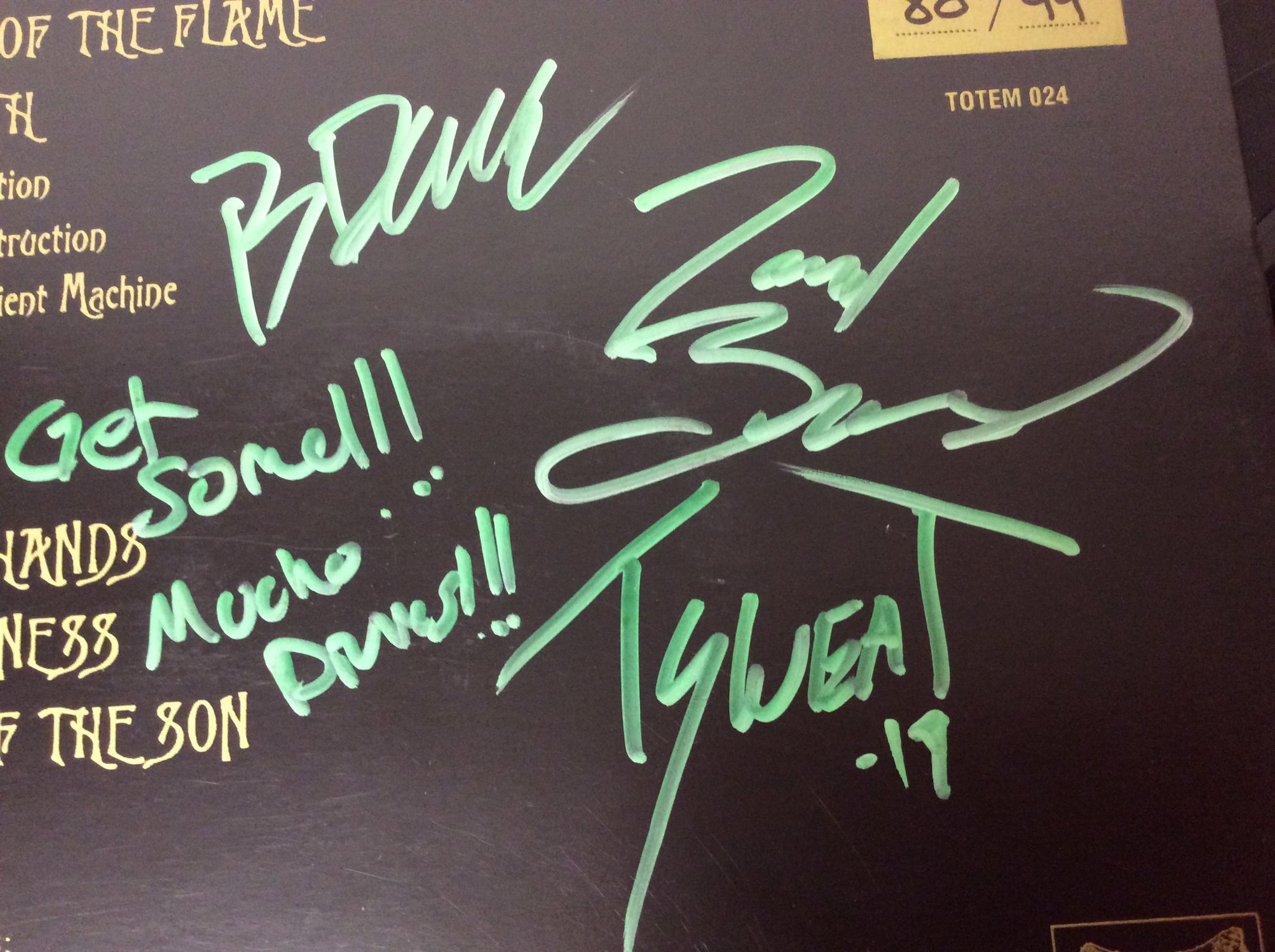 Omslagsbild för skivan GREAT ELECTRIC QUEST chapter II LP signed by the band MEGA RARE!!!!