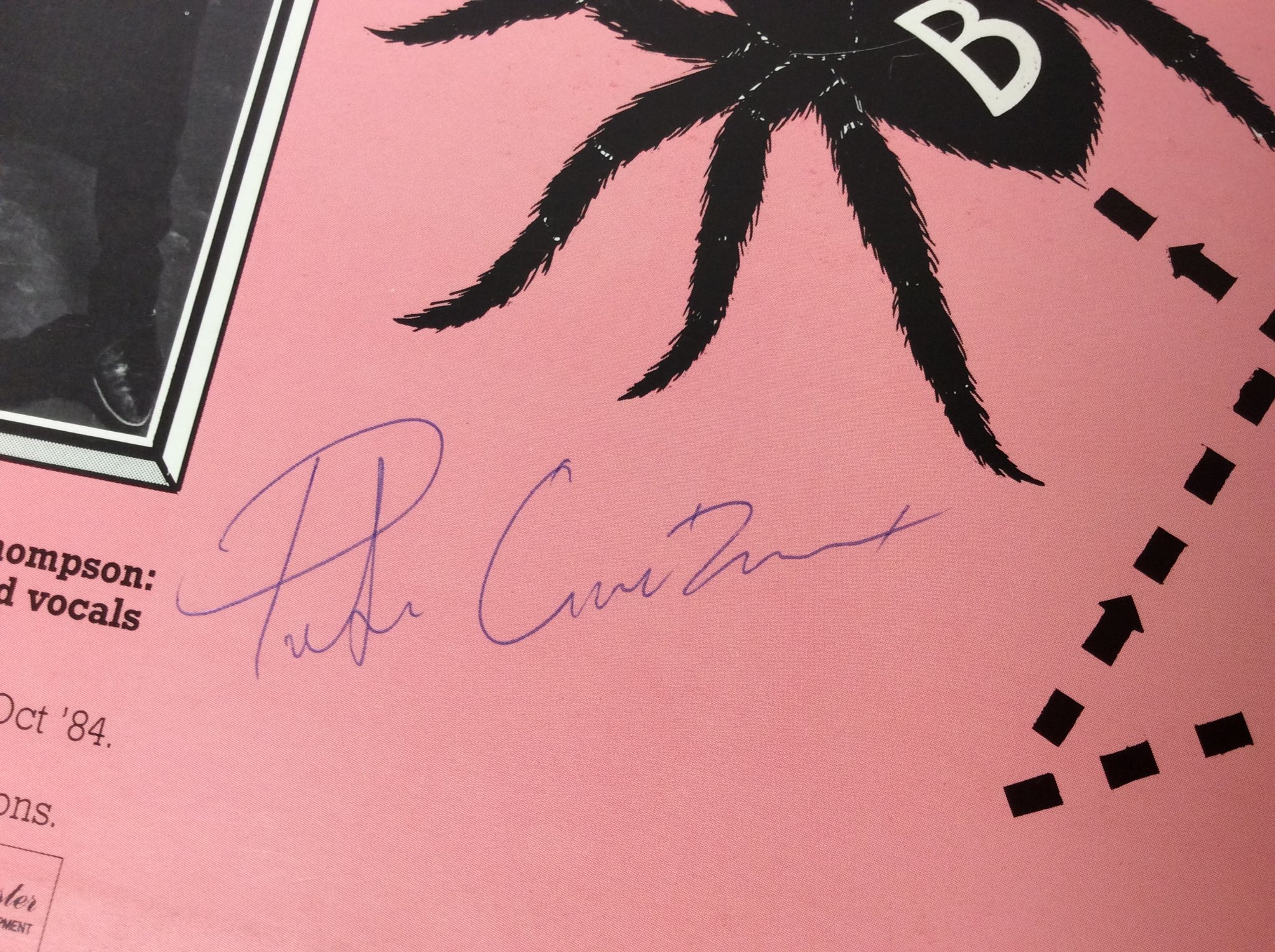 Omslagsbild för skivan BEDLAM The Beauties And The Beast LP SIGNERAD AV HELA BANDET