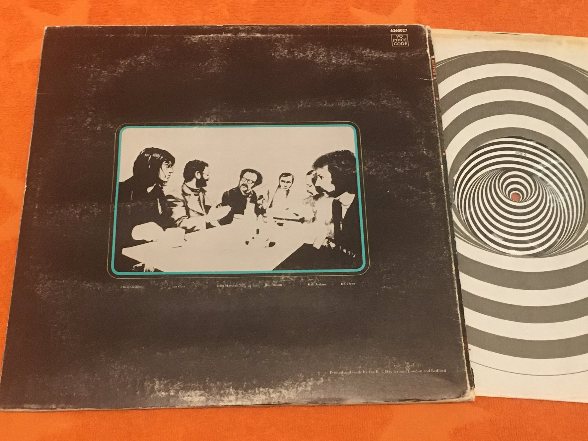 Omslagsbild för skivan NUCLEUS we’ll talk about it later LP -71 UK VERTIGO 6360 027