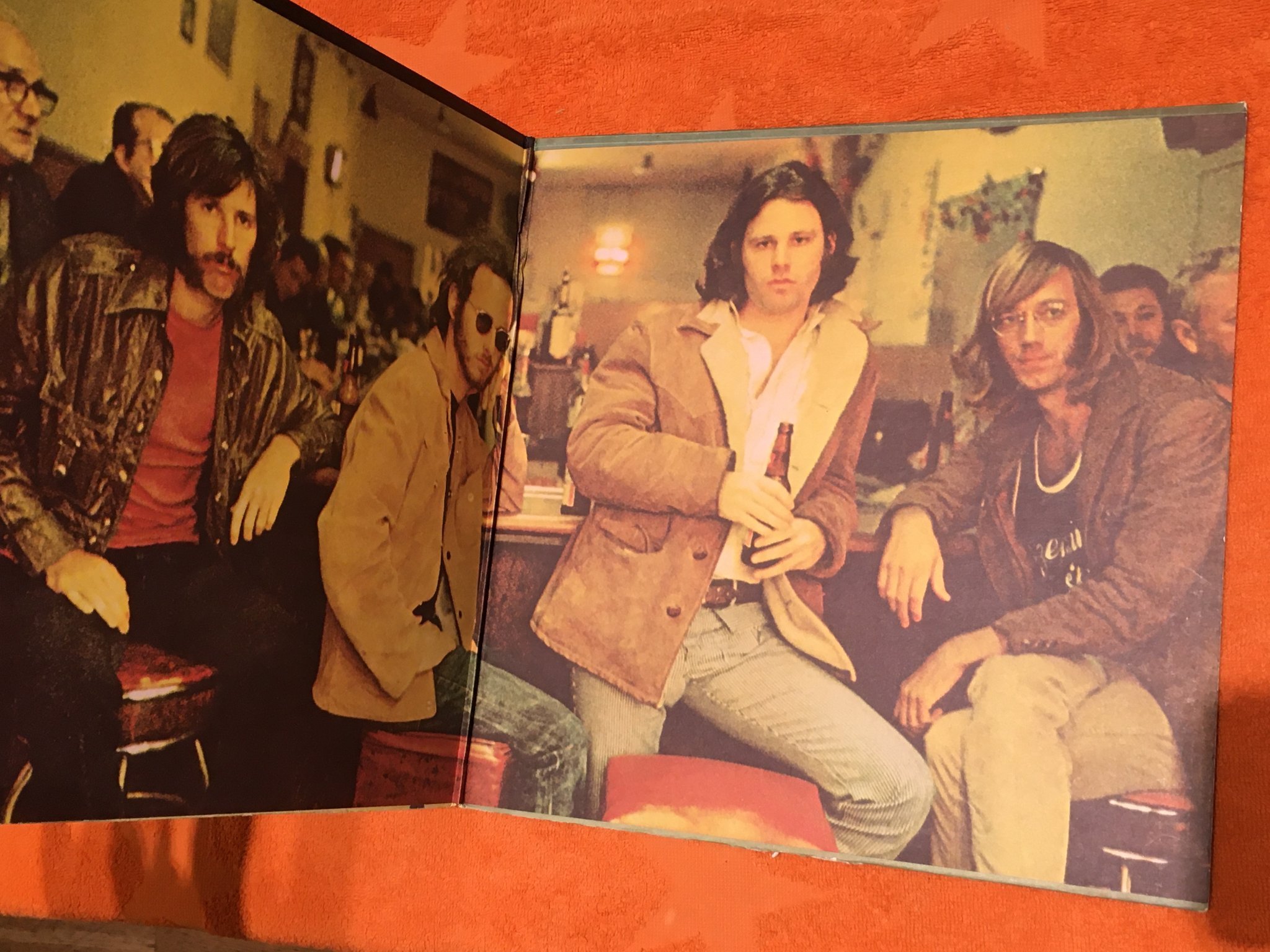 Omslagsbild för skivan THE DOORS Morrison hotel LP -70 US ELEKTRA EKS-75007